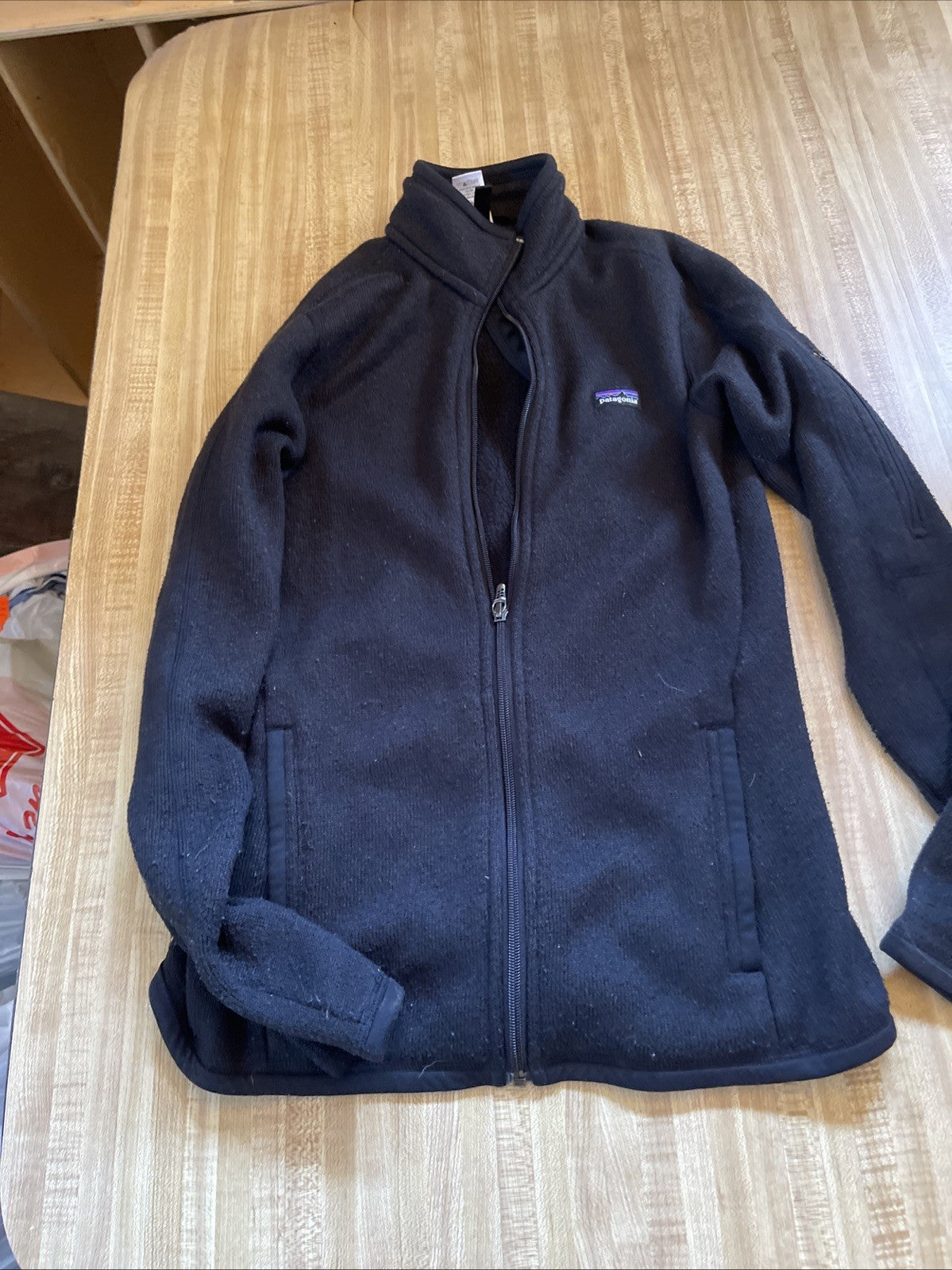 patagonia full zip fleece XS