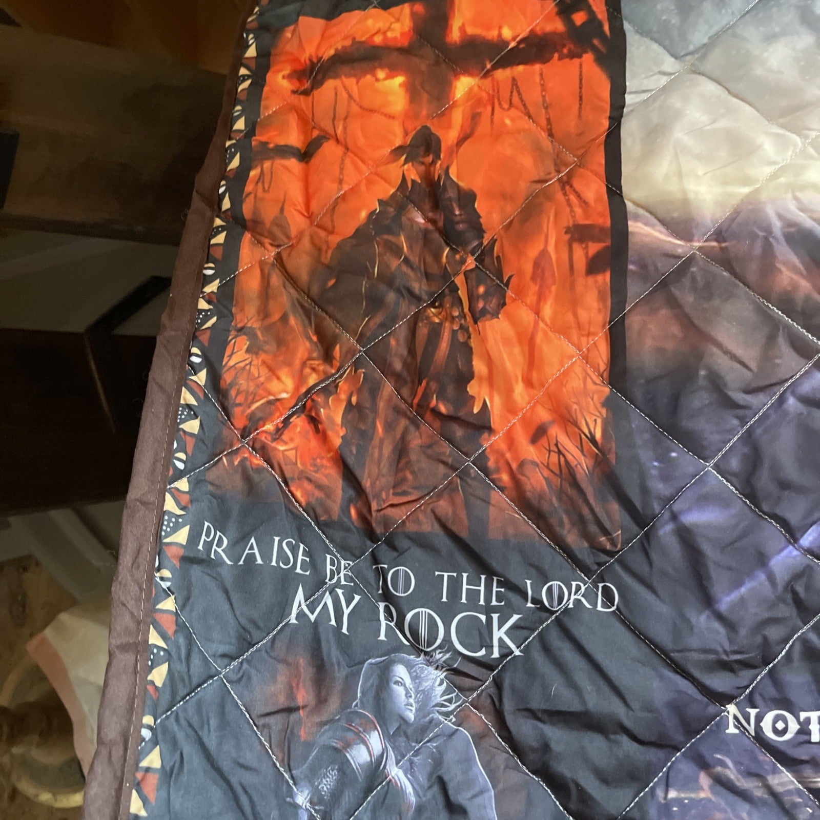 Religious Graphic  Blanket