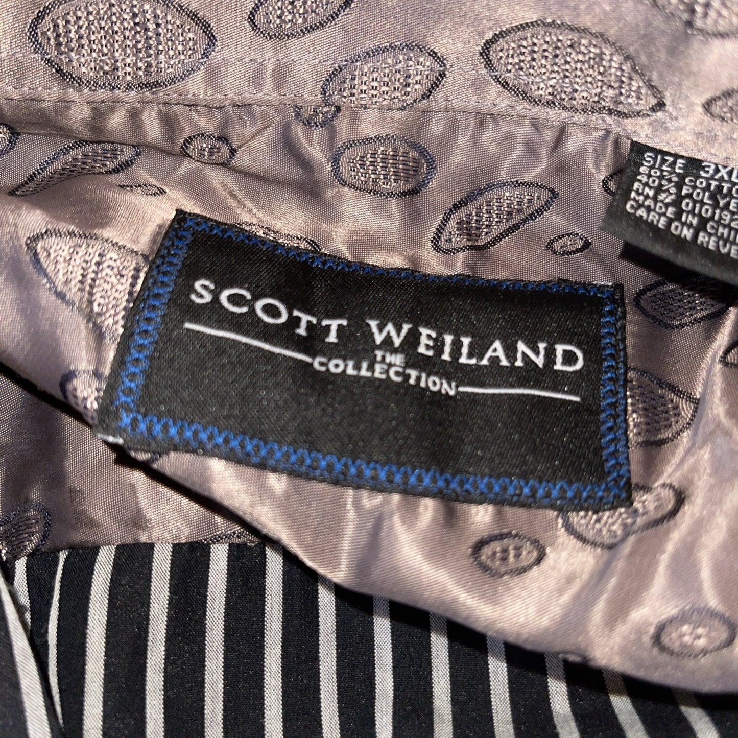 Scott Weiland Dress Shirt 3XL 