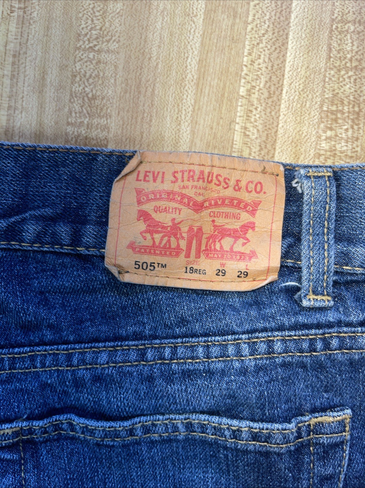 Levi’s 505 Straight Jeans 18 29/29