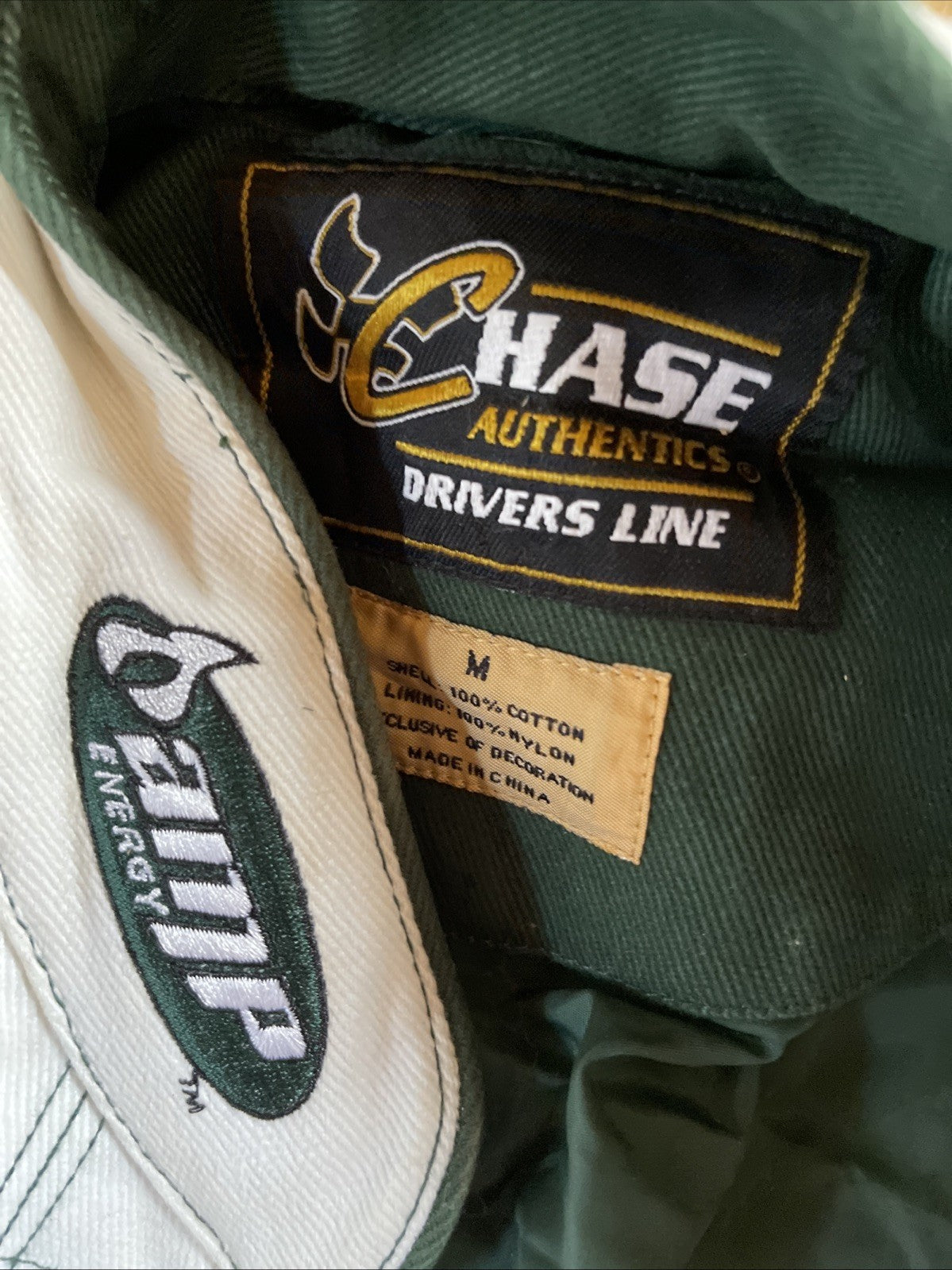 chase authentics drivers line jacket Medium 