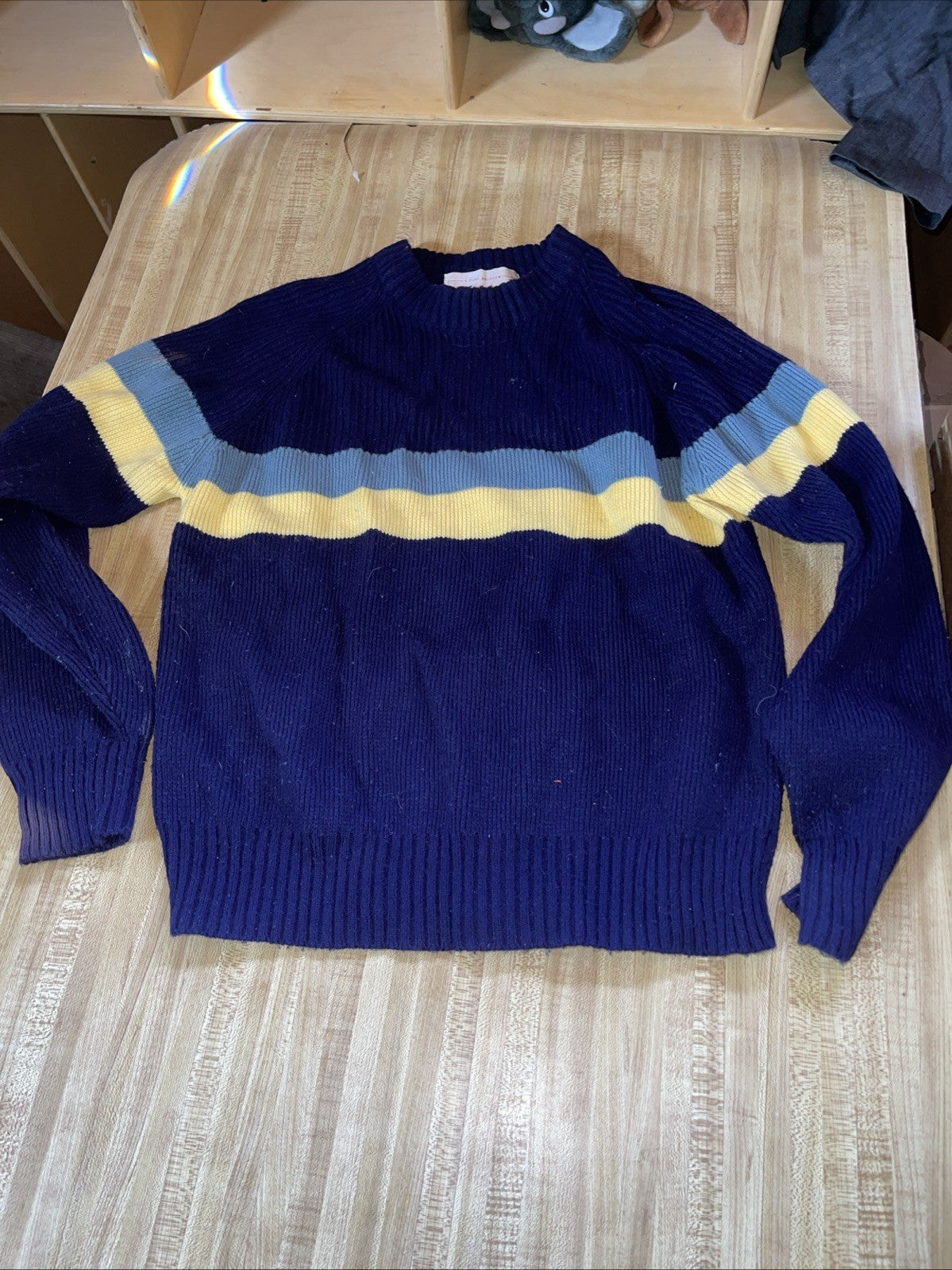 Vintage Lightning Bolt Sweater Large 
