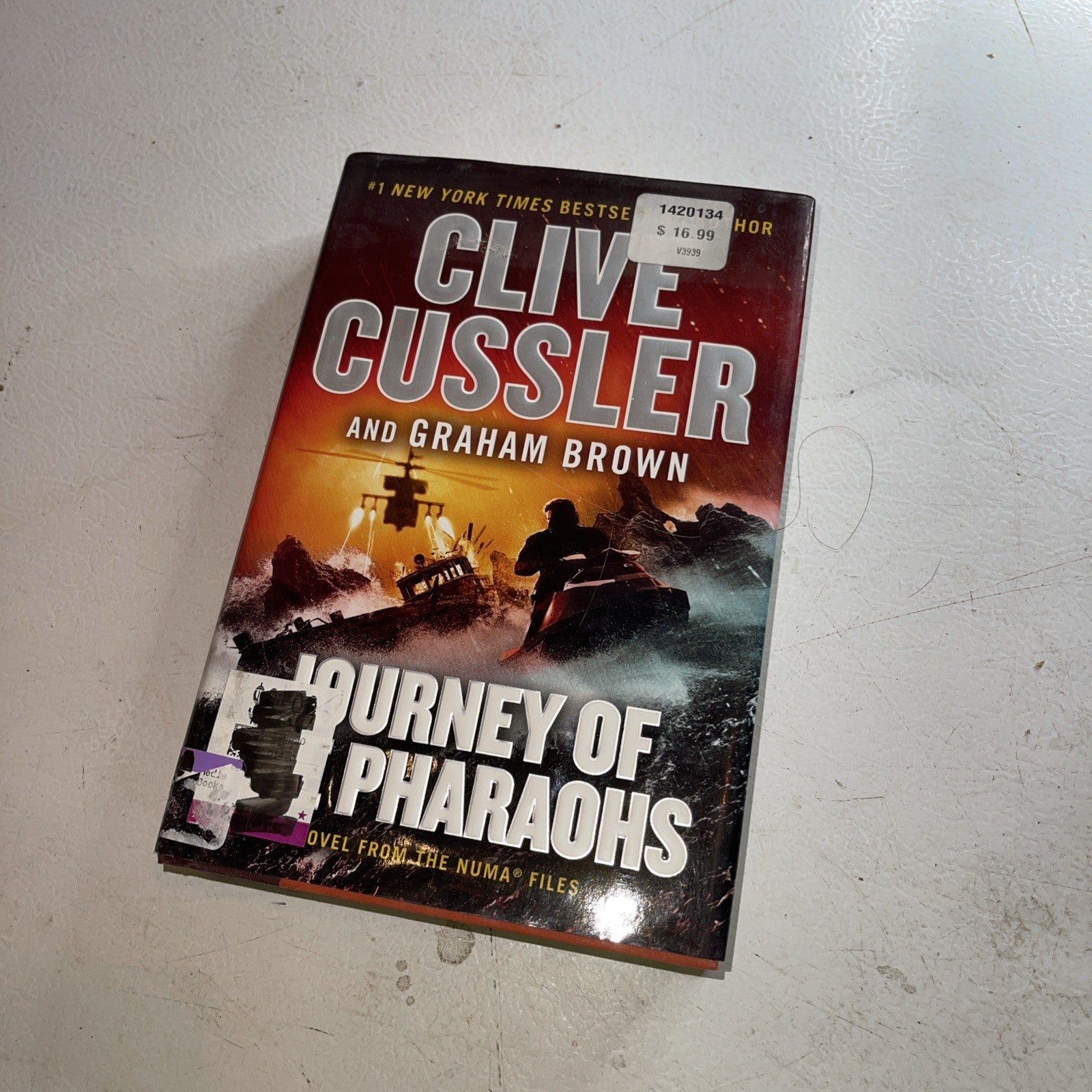 Journey of the Pharaohs by Clive Cussler and Graham Brown (2020, Hardcover)