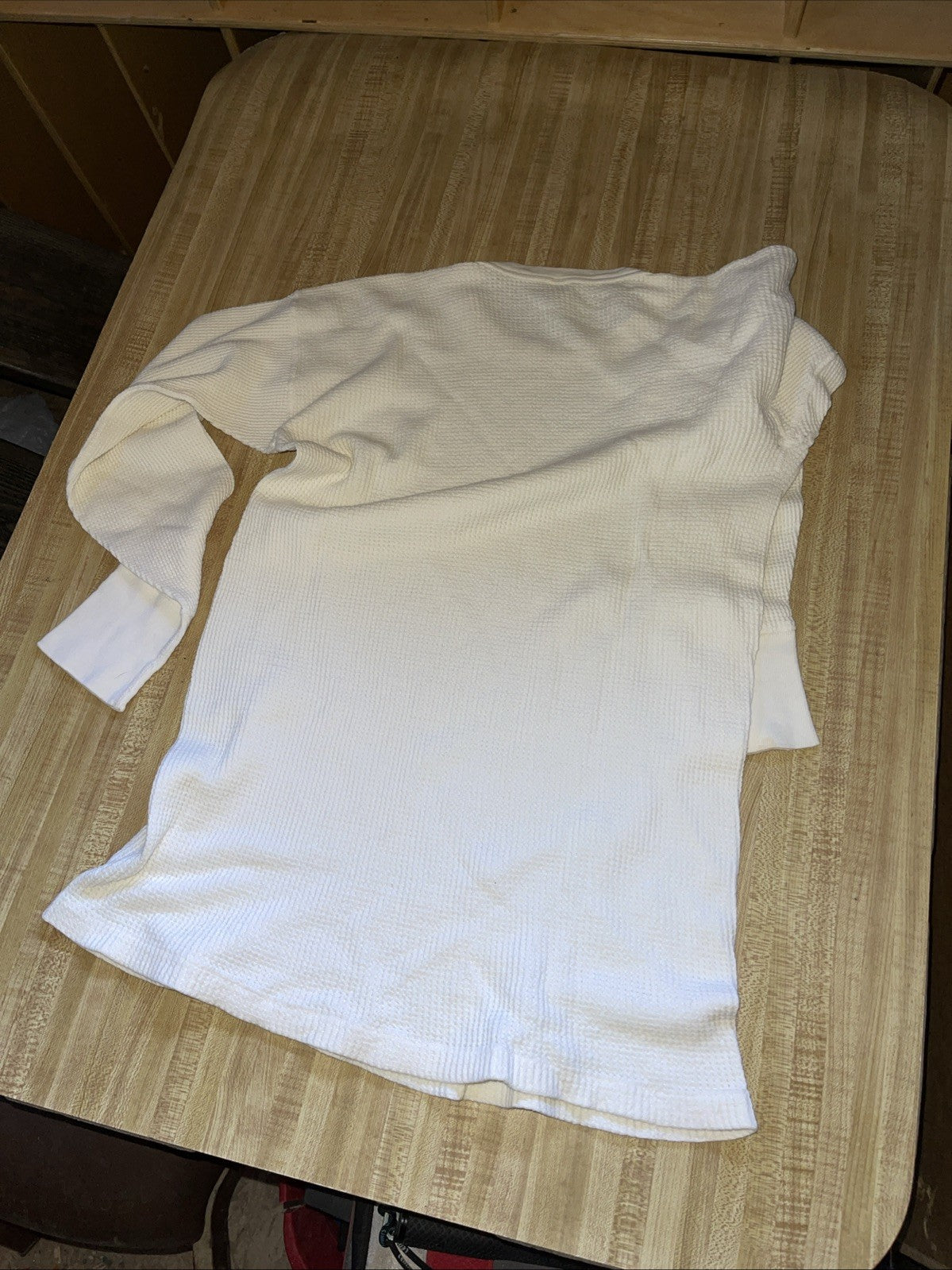 Vintage Russell Thermal Shirt Large 