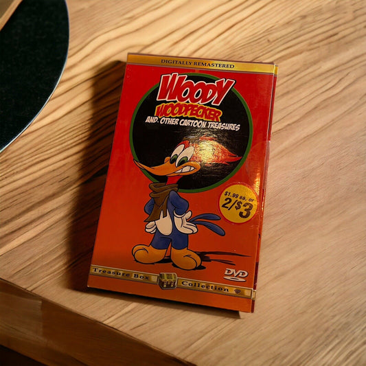 Woody Woodpecker And Other Cartoon Treasures - DVD - VERY GOOD