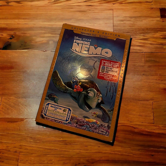 Finding Nemo (Blu-ray/DVD 2012, 3-Disc Set, DVD/Blu-ray)