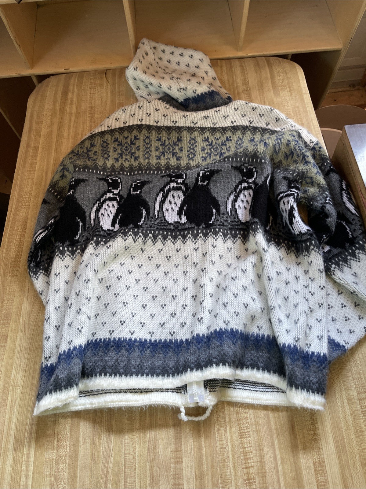 Vintage Full Zip Hoodie Large