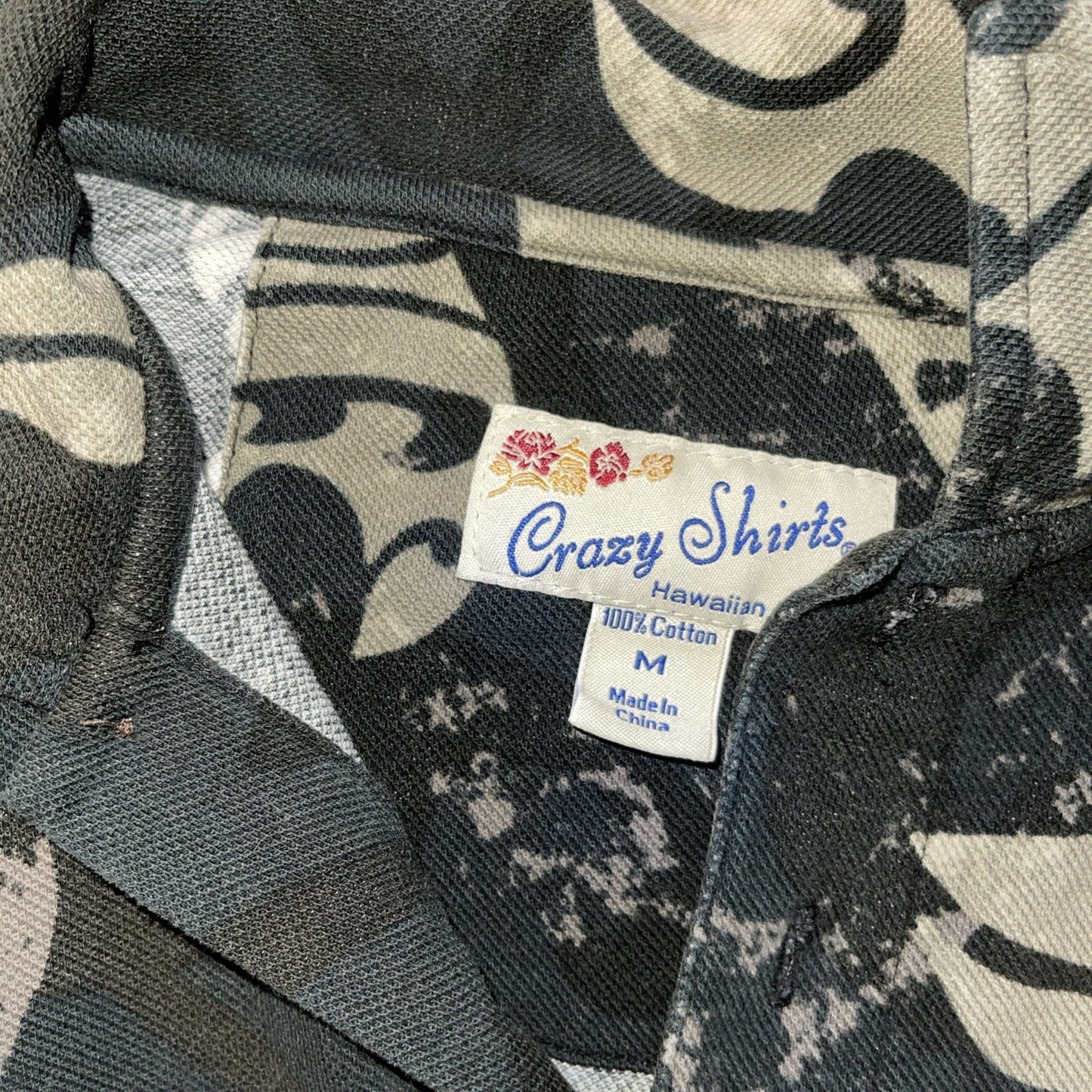 Crazy Shirts Hawaii Polo Medium 