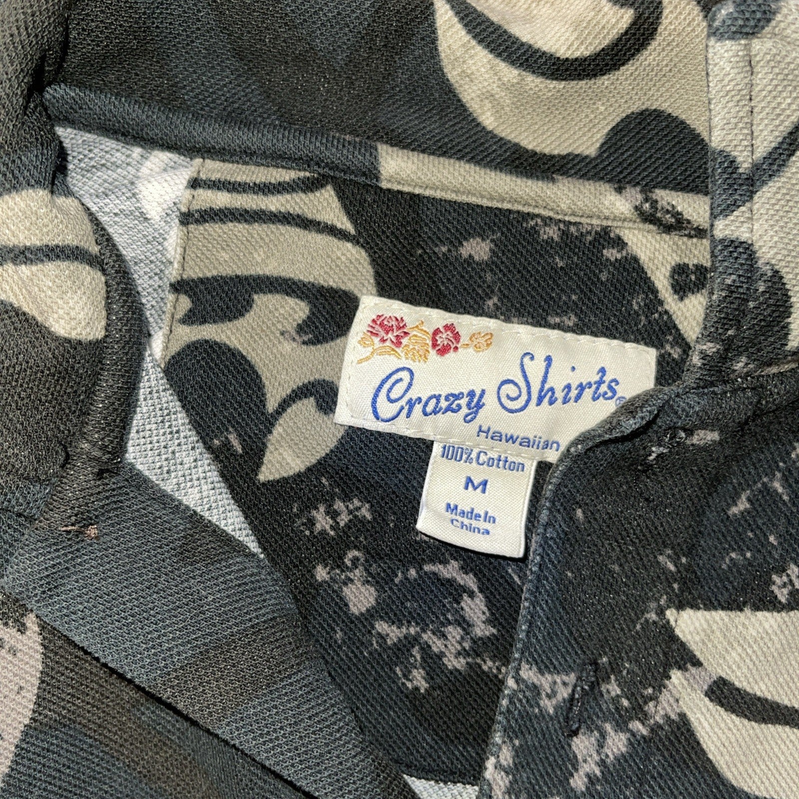 Crazy Shirts Hawaii Polo Medium 