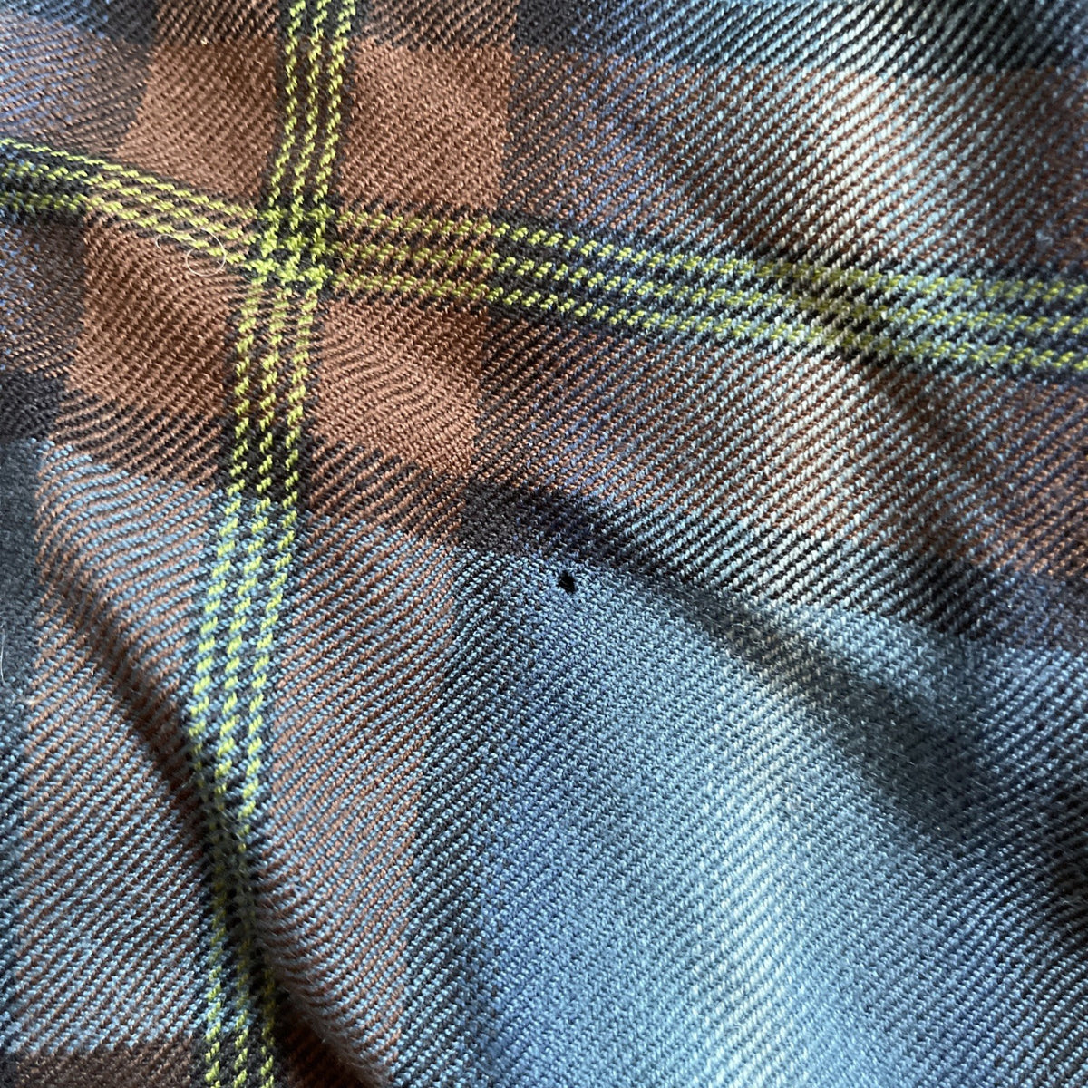 Lauren Ralph Lauren Wool Flannel Shacket Medium Has Holes