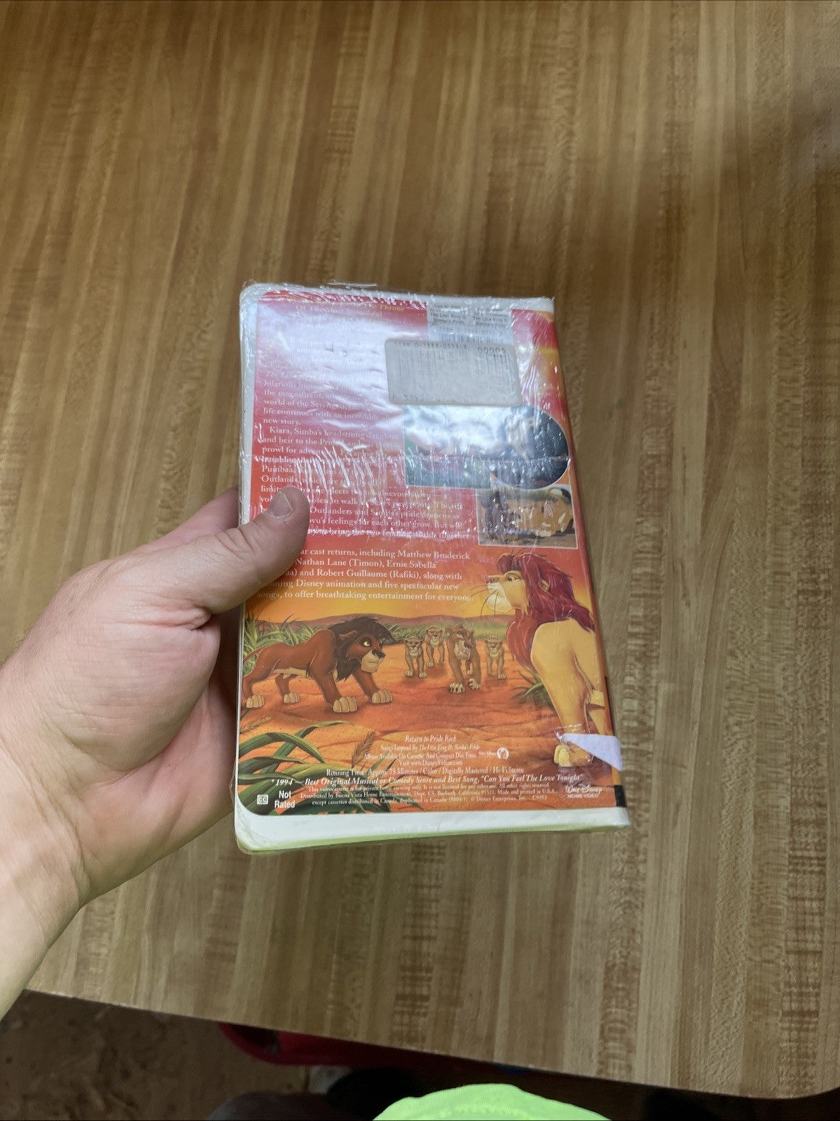 The Lion King II: Simba's Pride (VHS, 1998)