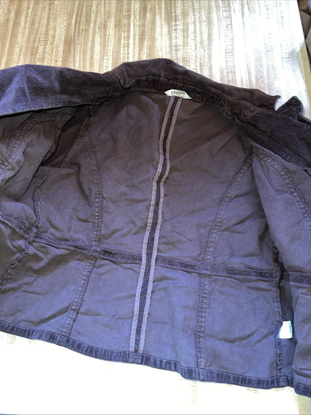 St John’s Bay Unstructured Corduroy Jacket Petite Large 