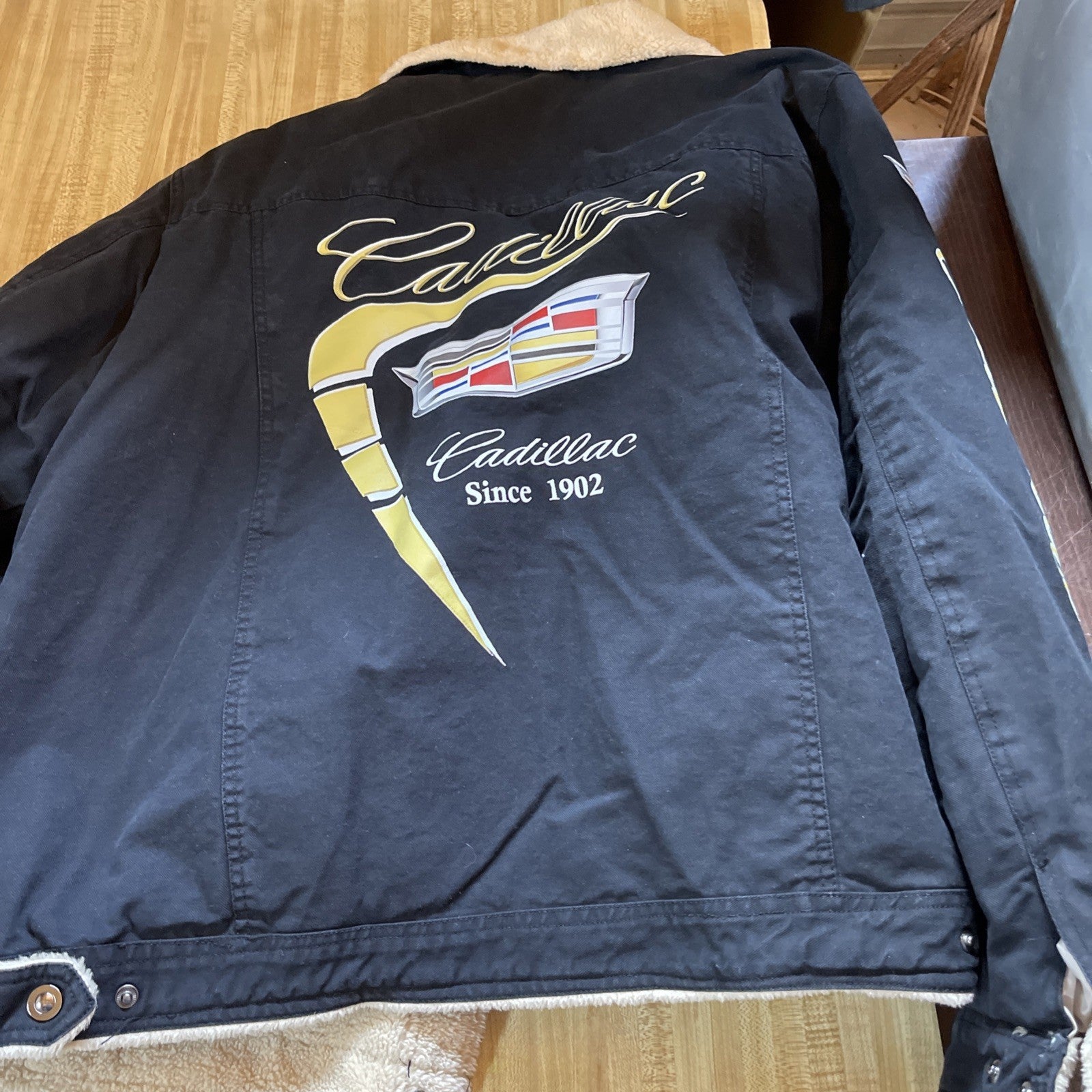 Cadillac Jacket 2XL Sherpa Lined