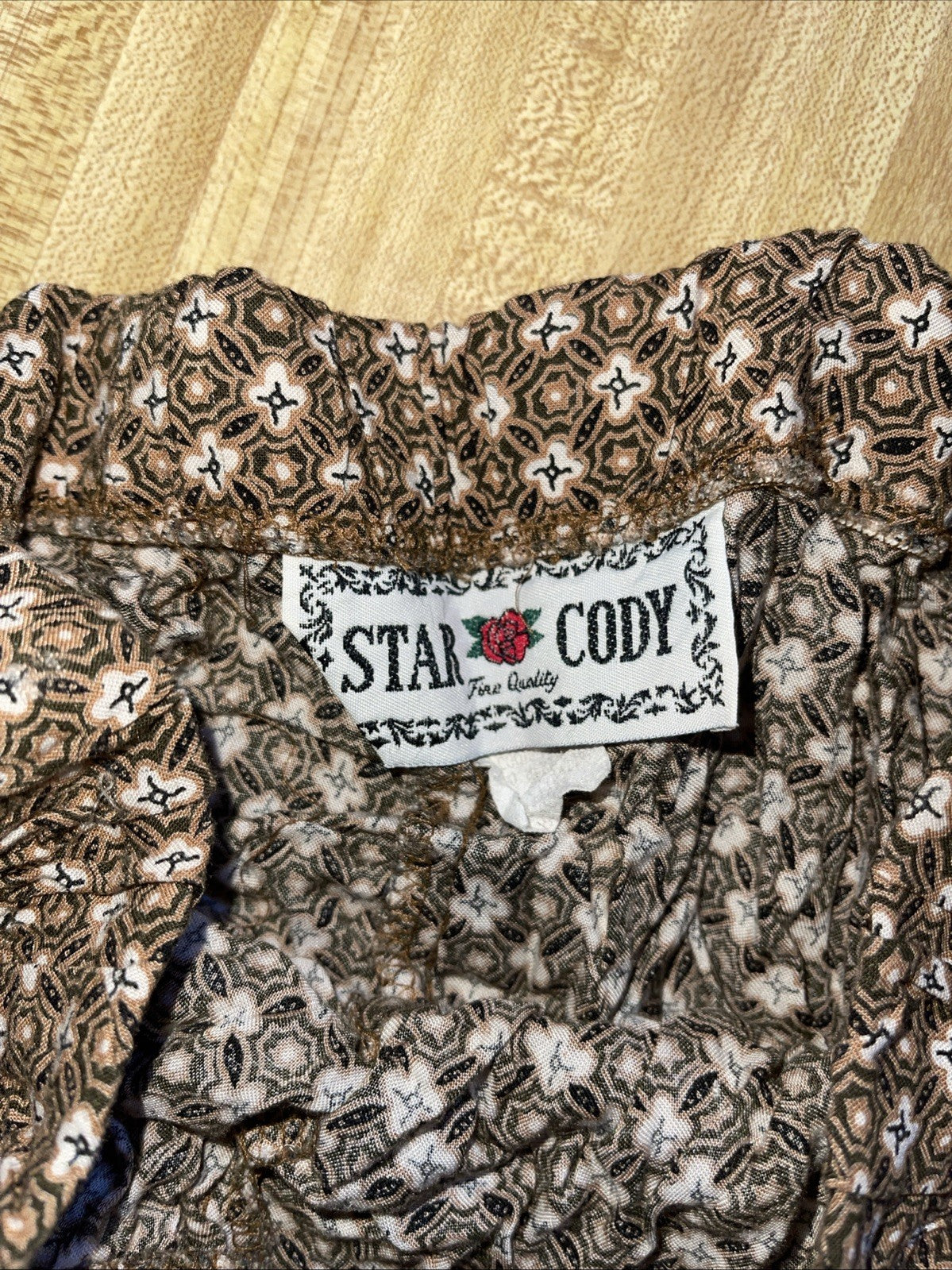 Vintage Star Cody Women’s Drawstring Pants Small 