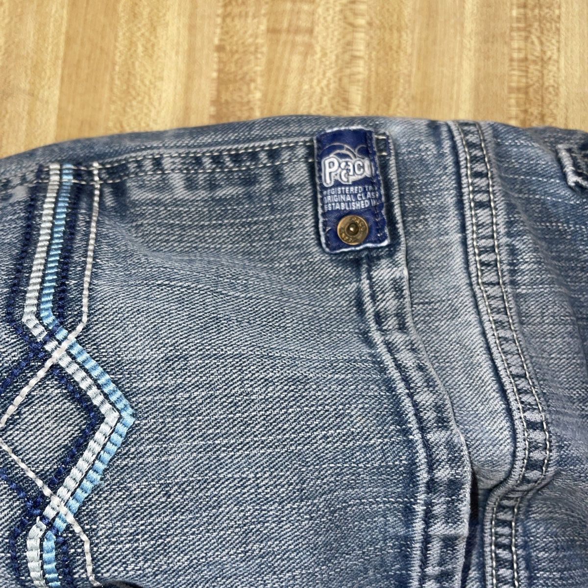 Paco Jeans 34/31 Baggy Wide Leg Y2K Hiphop Streetwear
