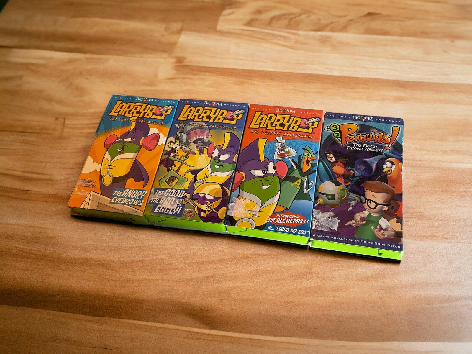 Veggietales And Other Big Idea VHS Lot