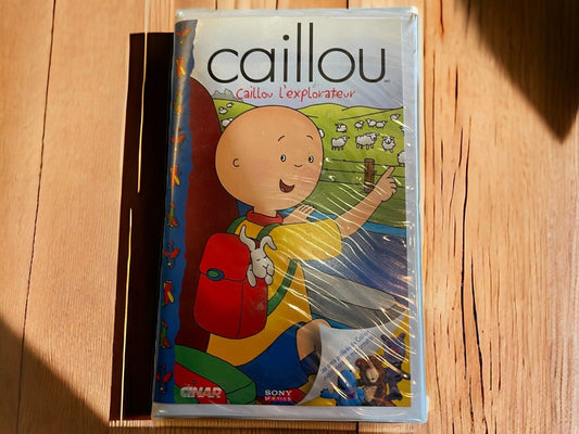 Caillou L’explorateur VHS 