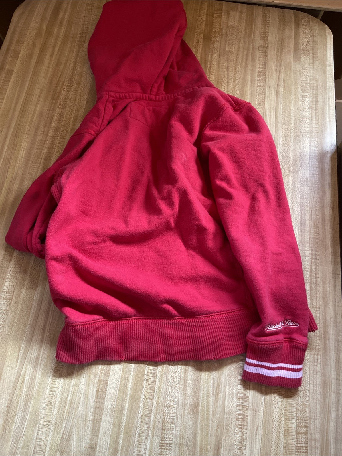Mitchell And Ness Women’s New England Patriots Full Zip Hoodie Medium 