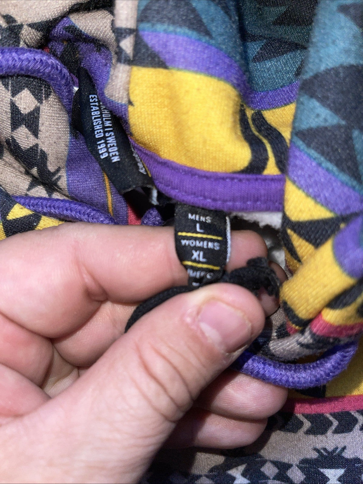 WESC Aztec Southwestern Hoodie Men’s Large Women’s XL