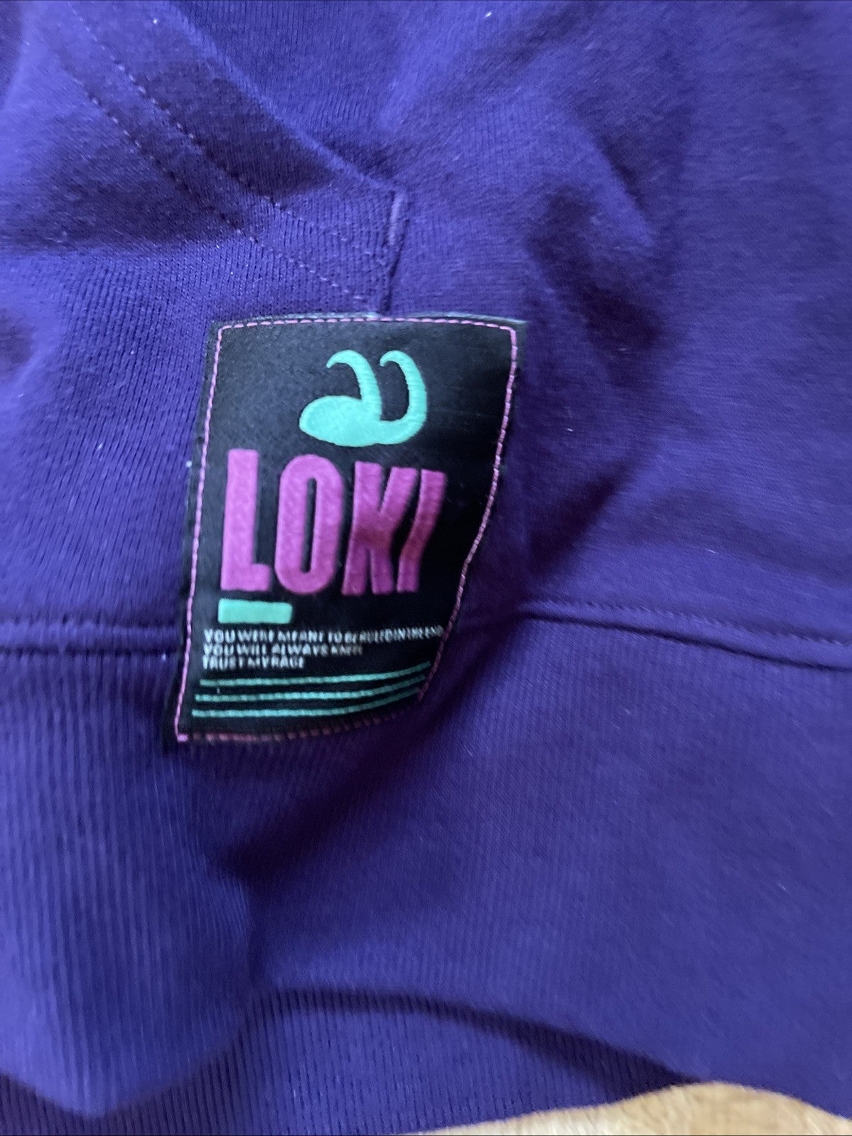 Marvel X Loki Hoodie Large 
