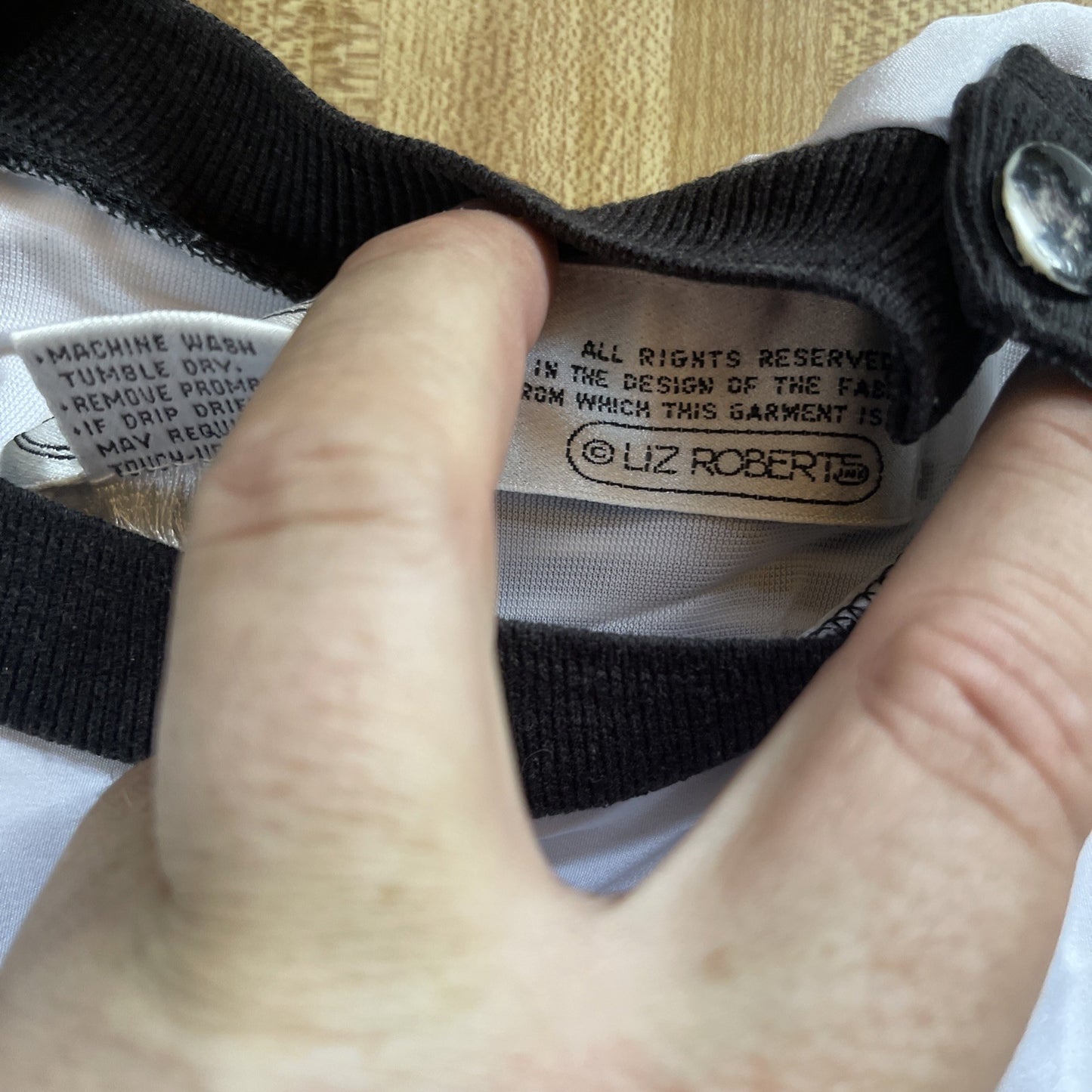 Vintage Liz Roberts Top Medium 