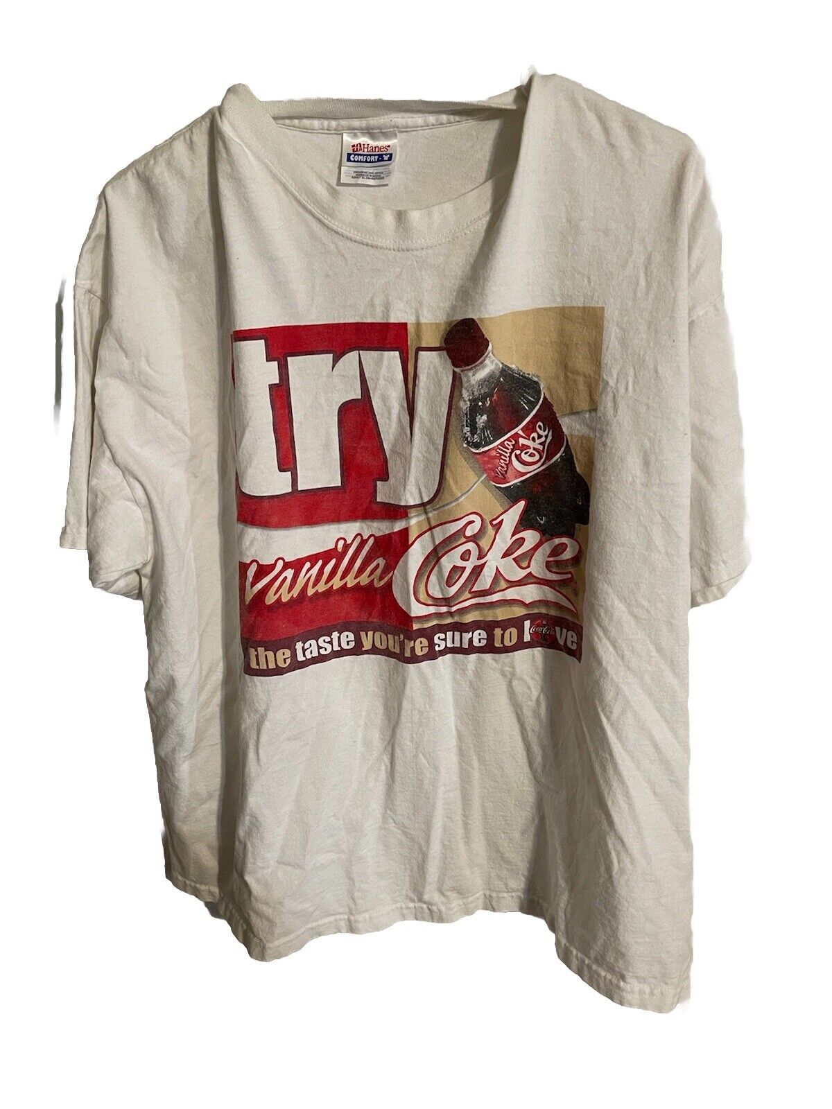 Vintage Vanilla Coke T Shirt XL 