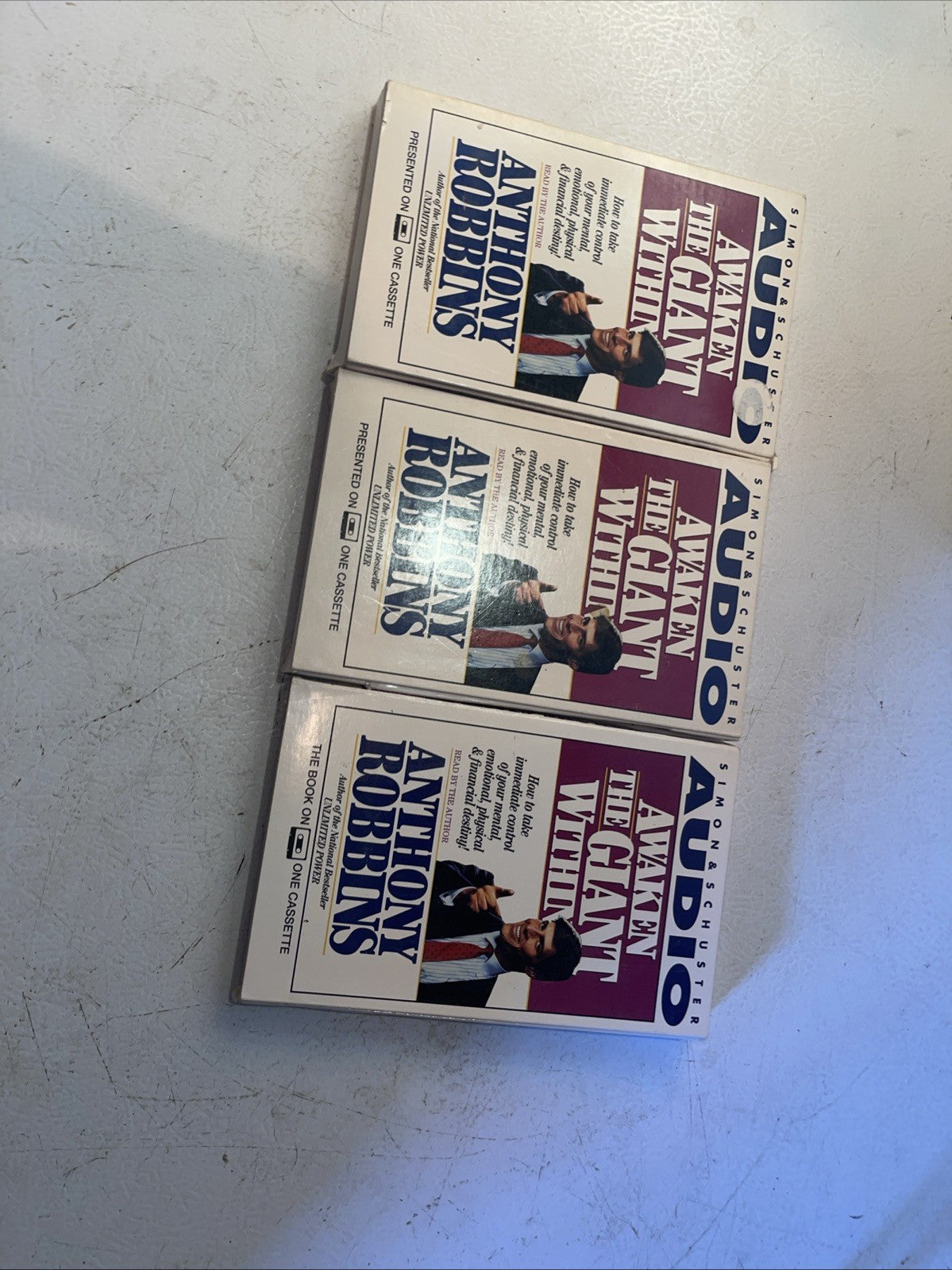 Anthony Robbins Awaken The Sleeping Giant Within Cassettes 