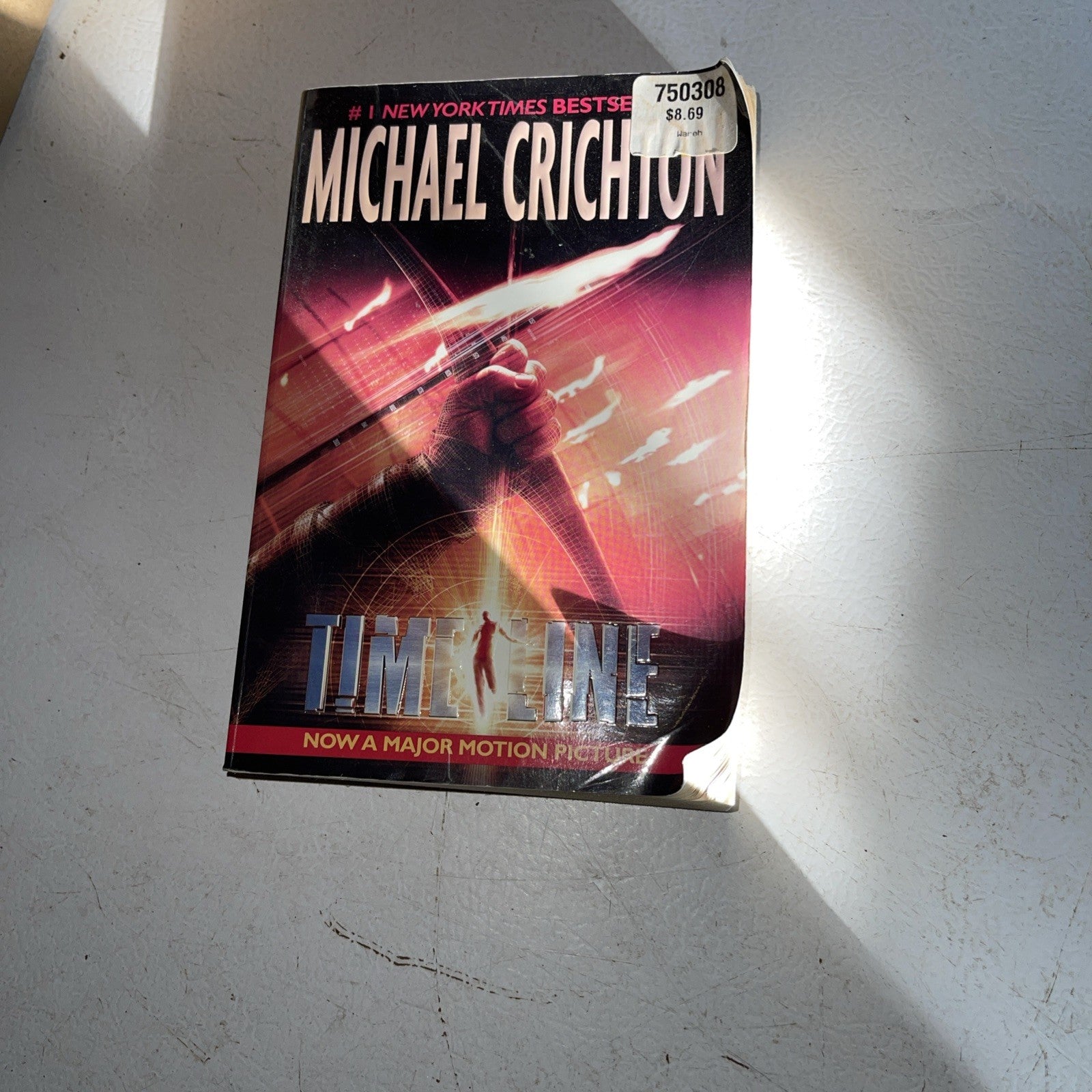 Timeline : A Novel by Michael Crichton (2003, Trade Paperback)