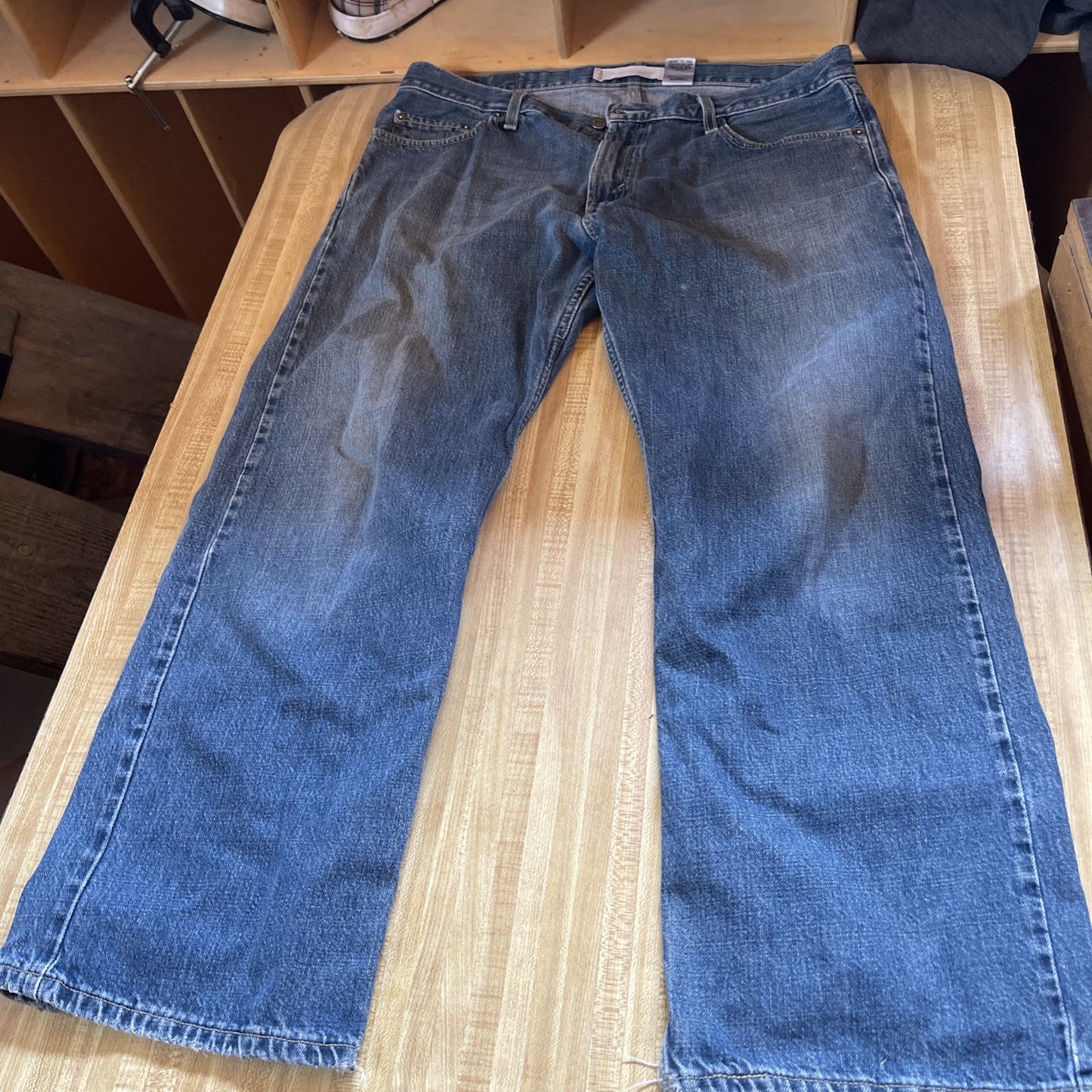 levis 529 low rise straight 36/30