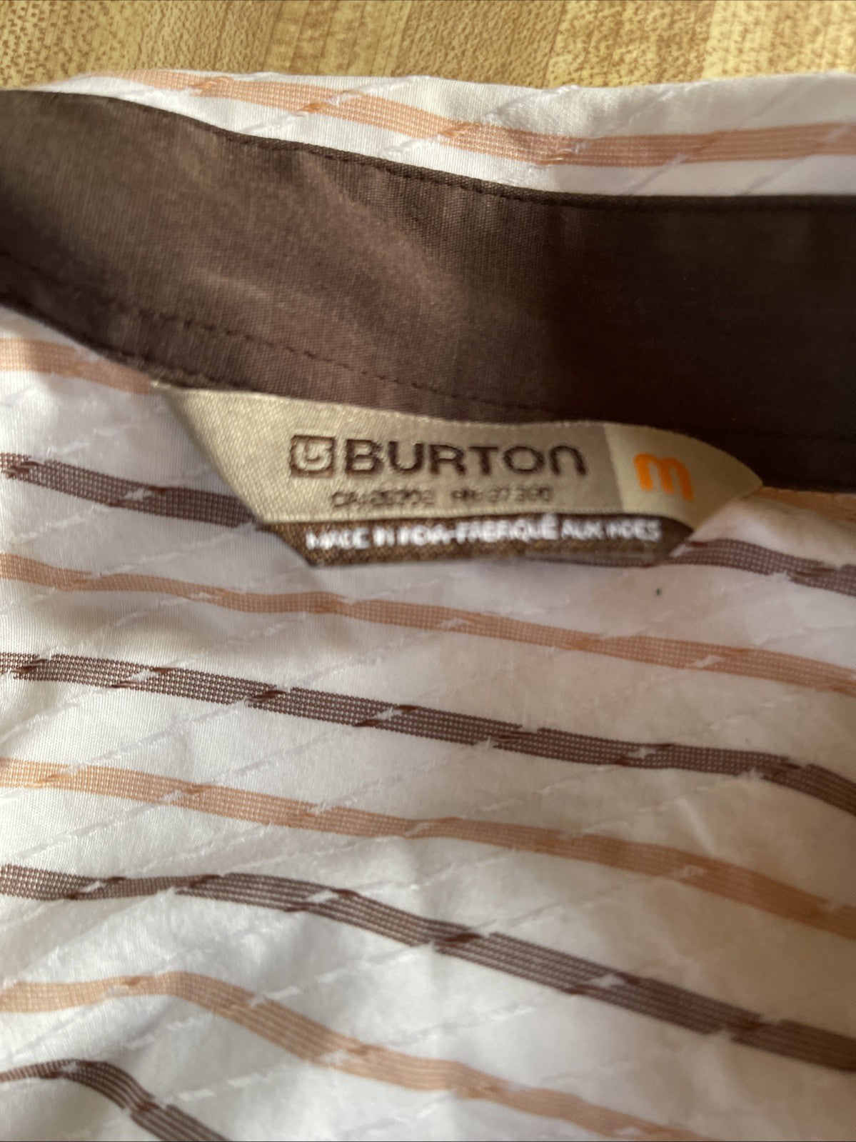 Burton Dress Shirt Medium 