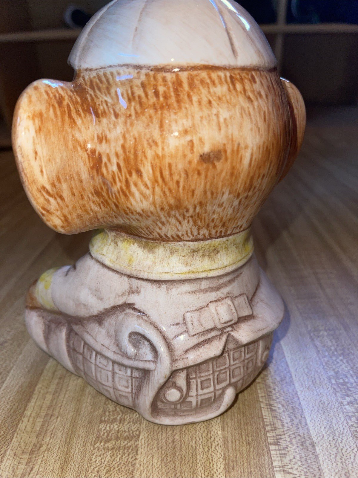 Vintage Treasure Craft Mouse Piggy Bank