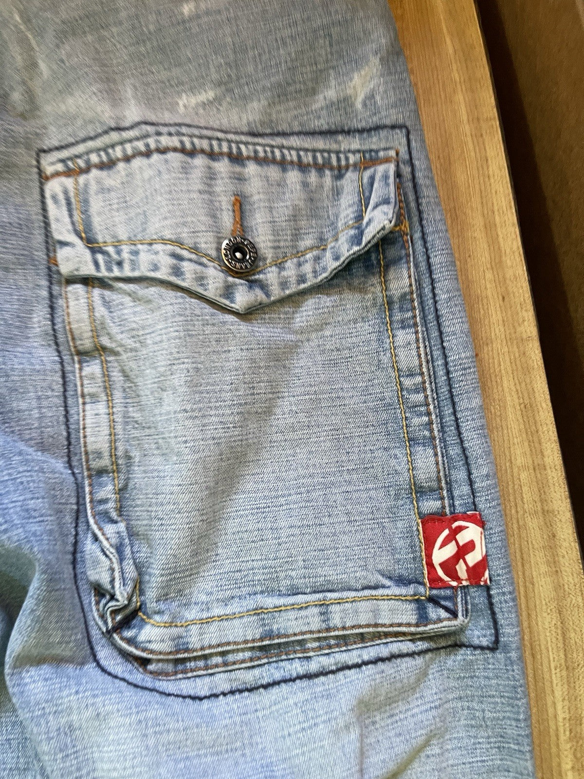 Pepe Jeans Baggy Wide Leg Jeans 36/33 Y2K Hiphop Streetwear