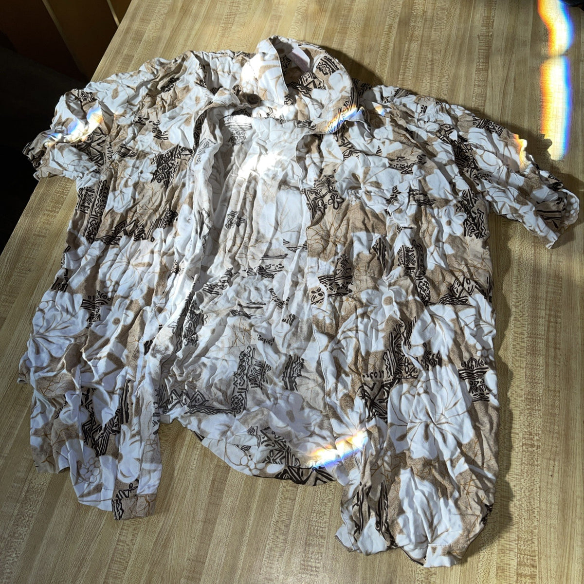 Pineapple Lava Hawaiian Shirt 2X