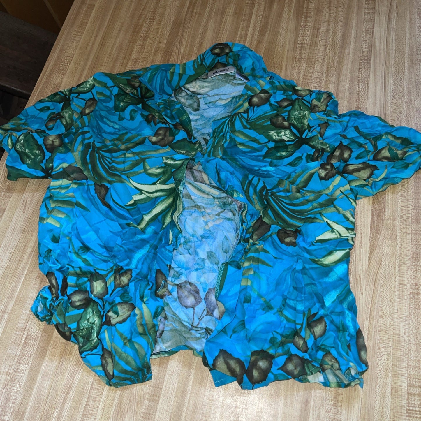 Units Rayon Hawaiian Shirt XL Women’s 