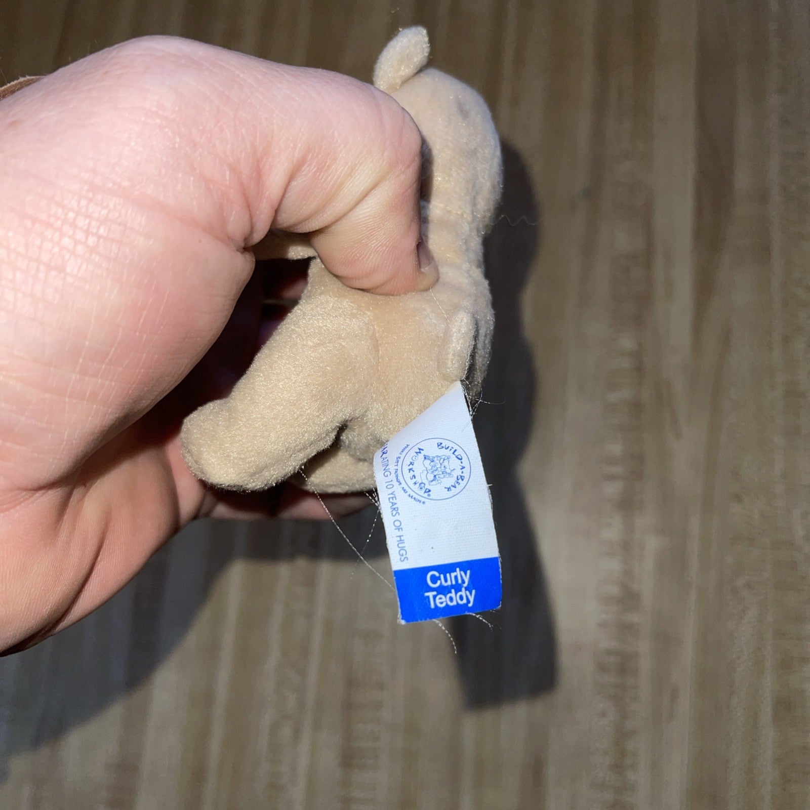 Build A Bear Curly Teddy
