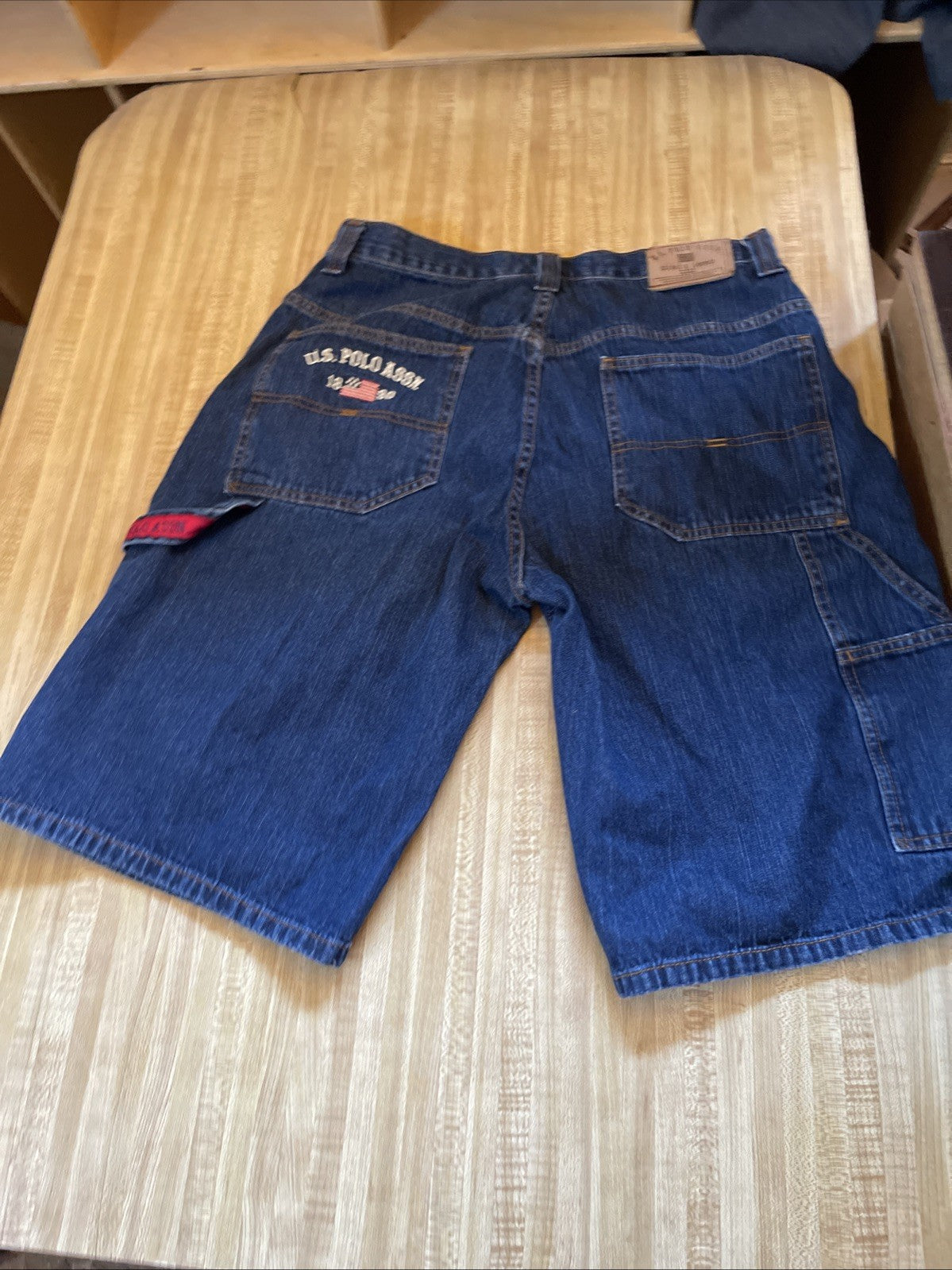 Vintage US Polo Association Jorts 34 Carpenter 