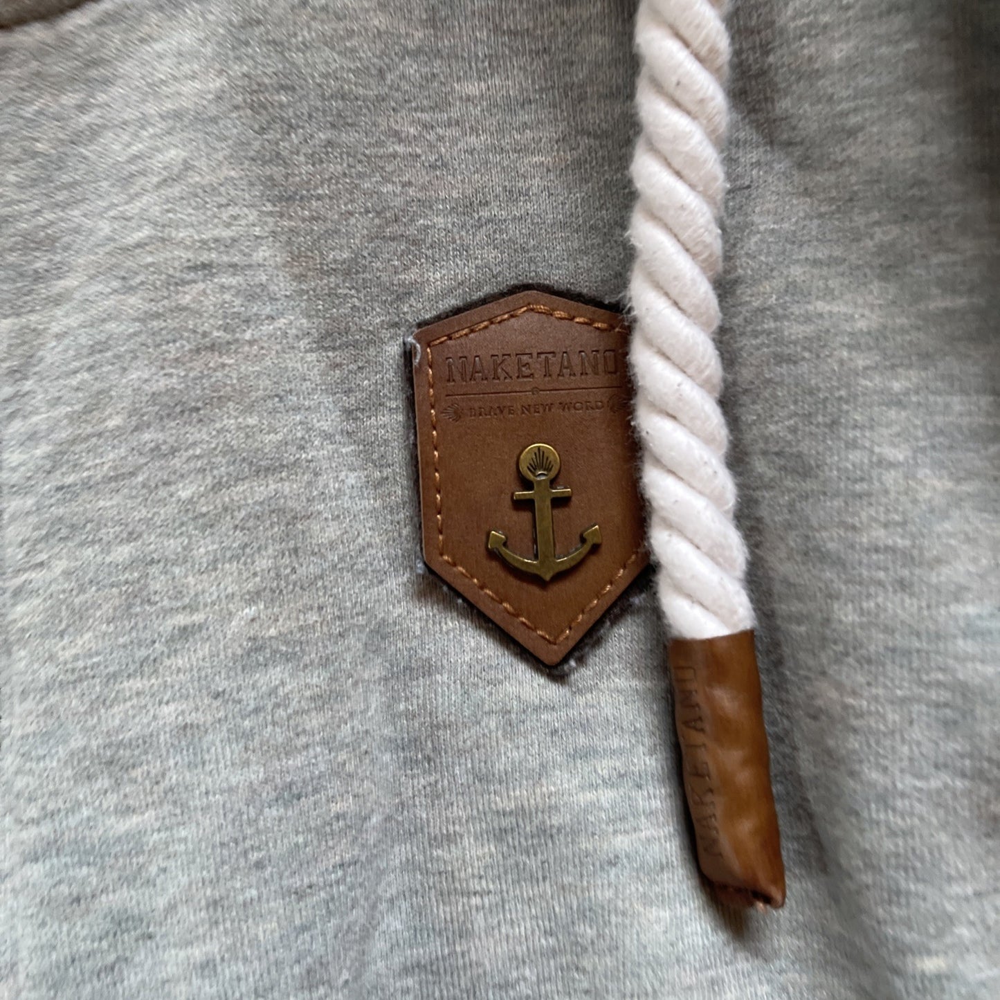 Naketano The Poets Choice Full Zip Sweater Medium 