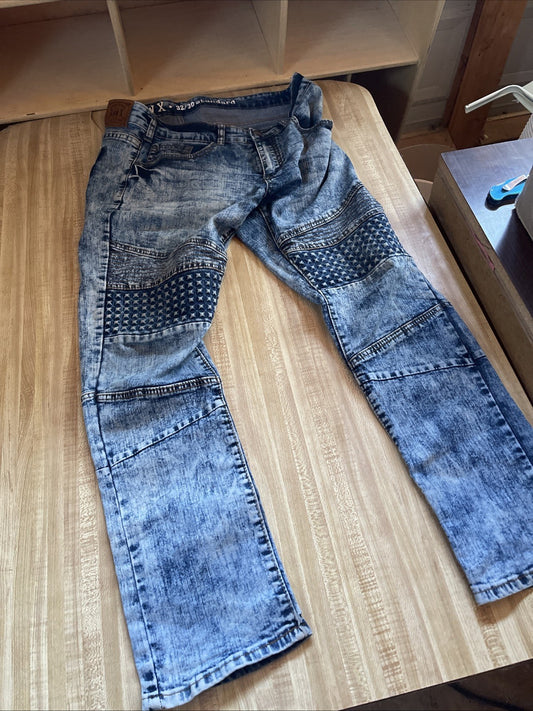 Raw X Jeans 32x30 Acid Wash