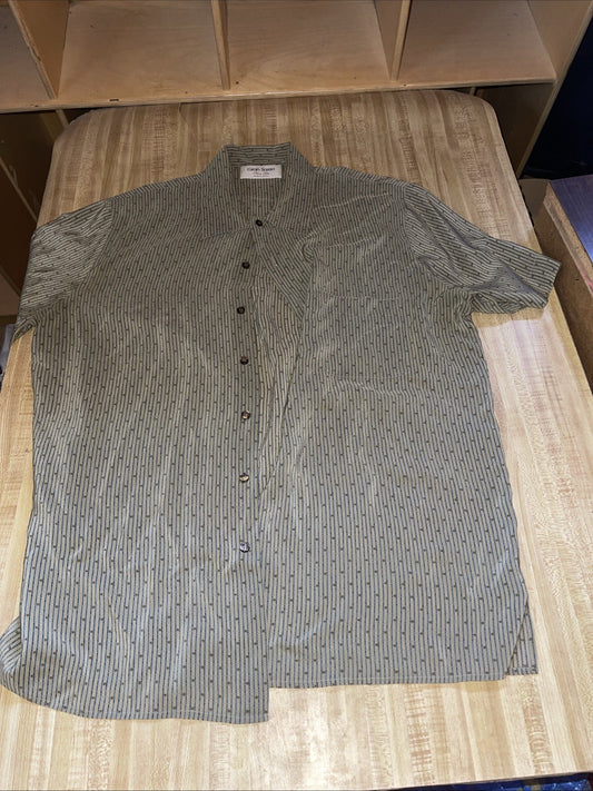 Gran Sasso Italy Silk Button Up