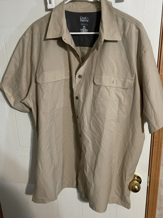 Croft & Barrow Quick Dry Shirt XXL 