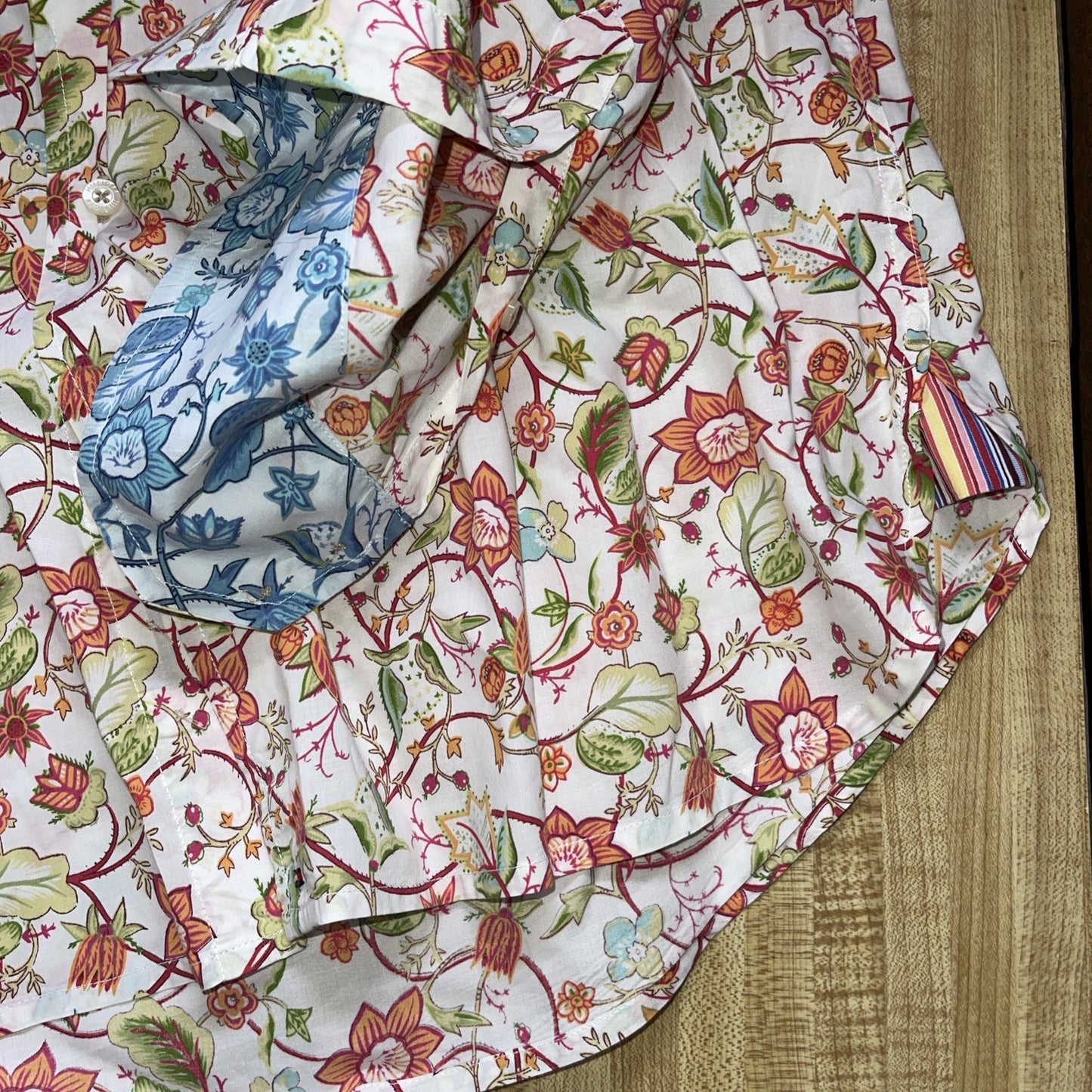 Tommy Hilfiger Button Up Medium Floral Print 