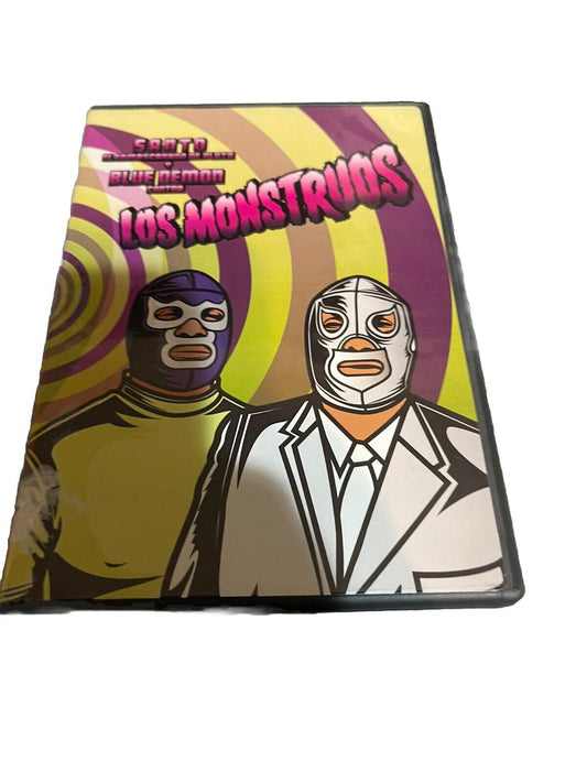 Santo Los Monstrous DVD 
