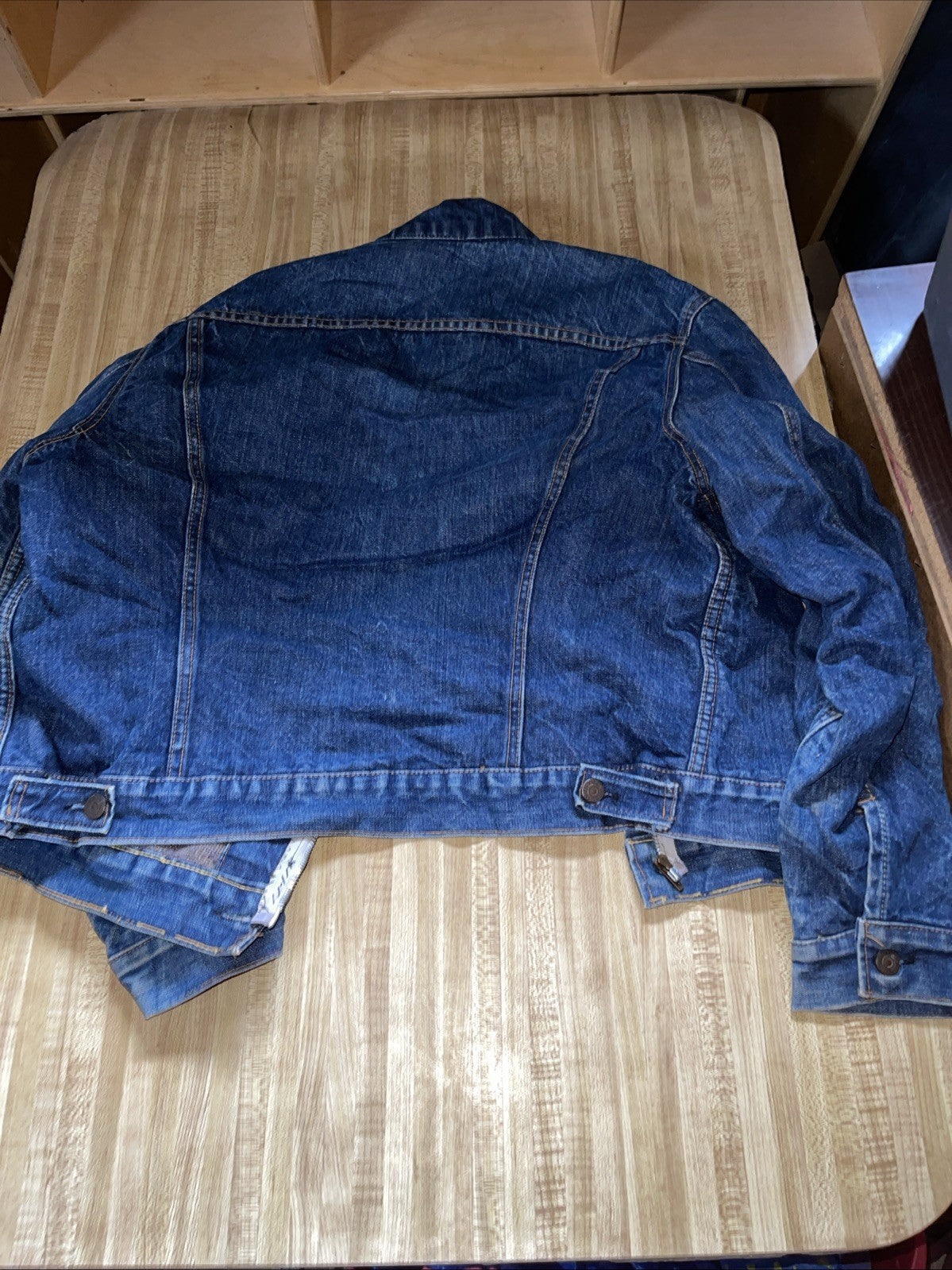 Vintage Levi’s Big E Denim Jacket Flannel Lined 