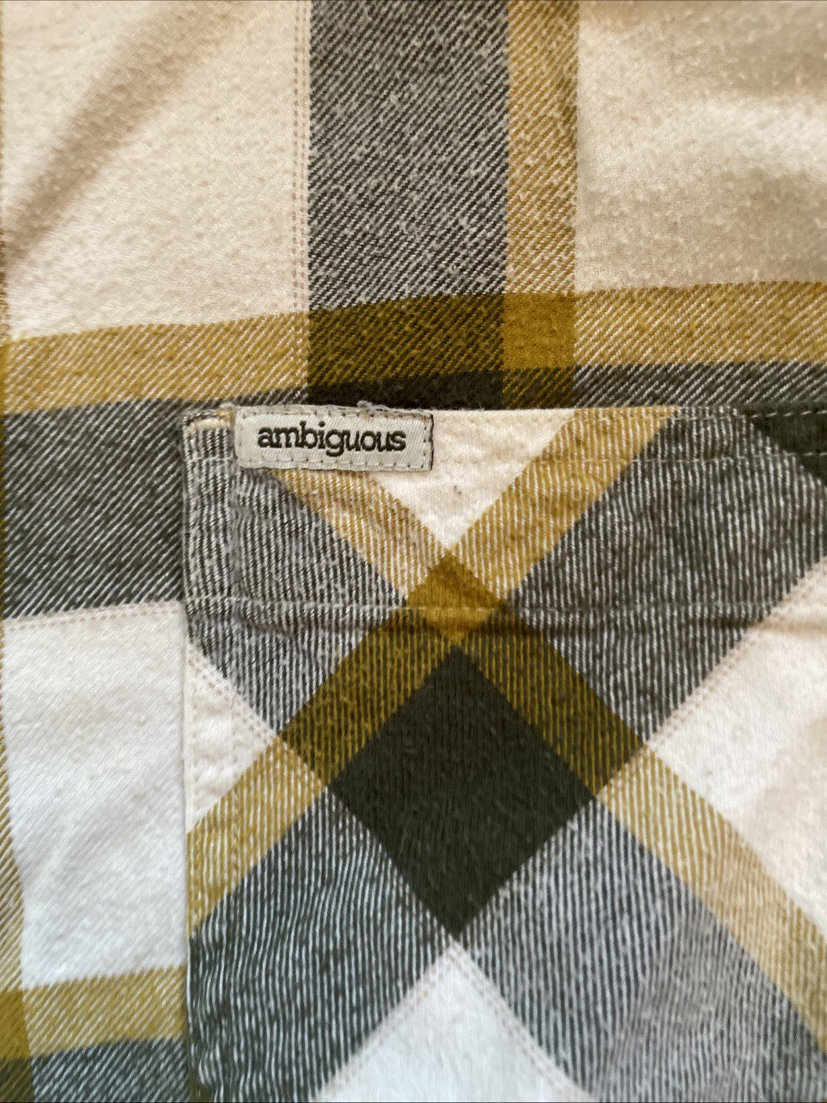 Ambiguous Flannel Large 