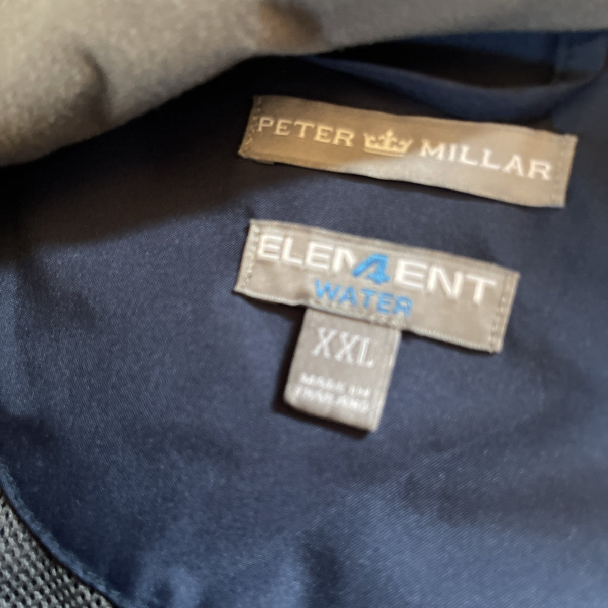 Peter Millar Notre Dame Windbreaker Jacket XXL 