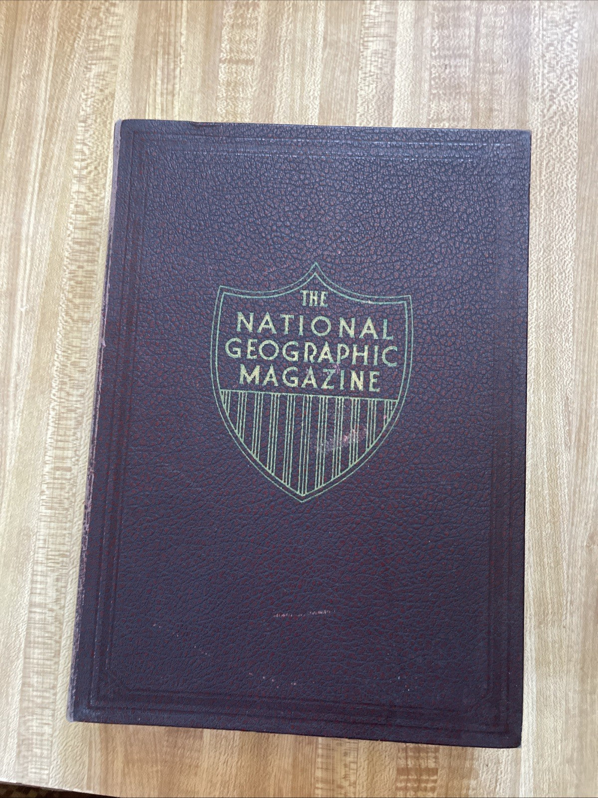 National Geographic Index 1954 Hardcover 