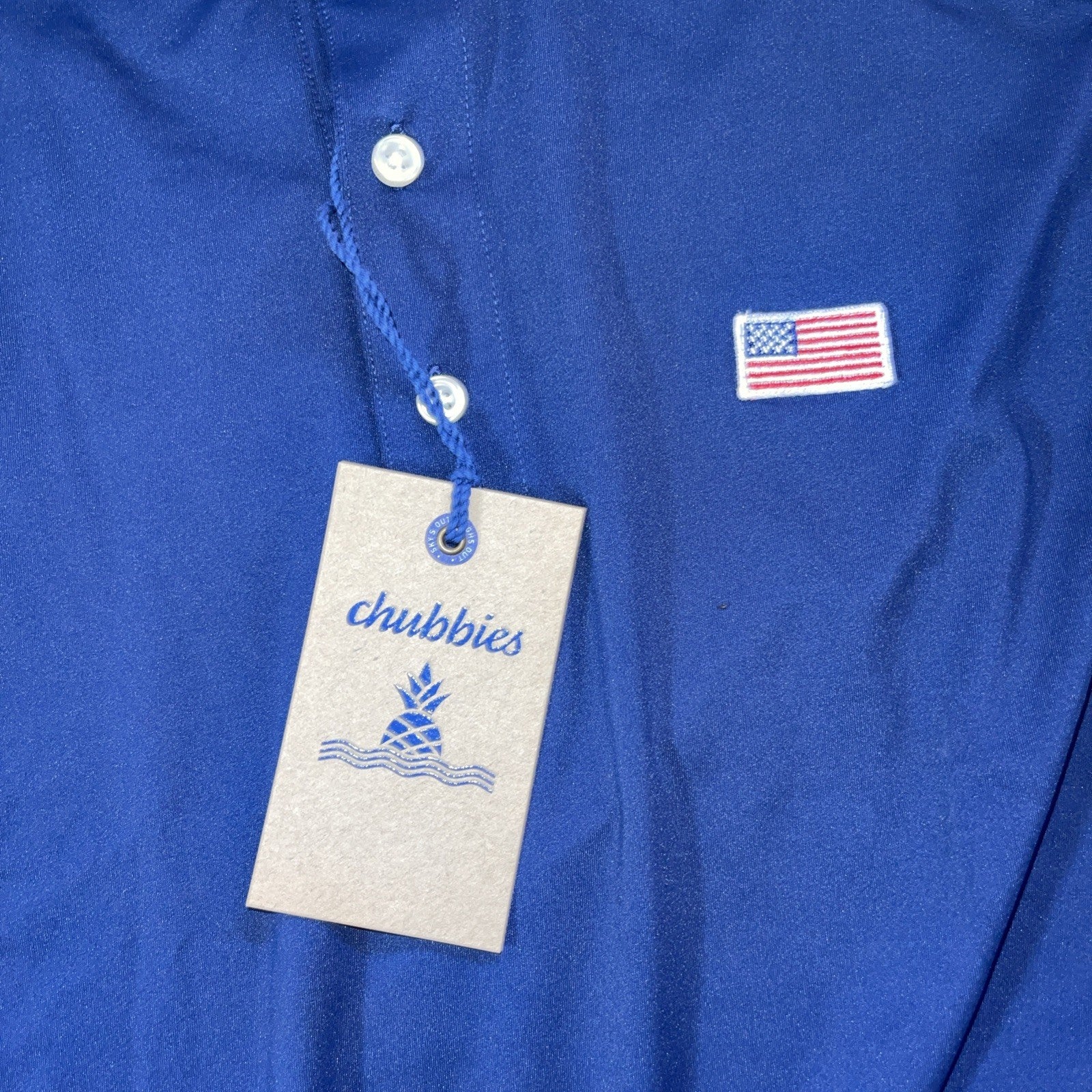 Chubbies Polo Large NWT 