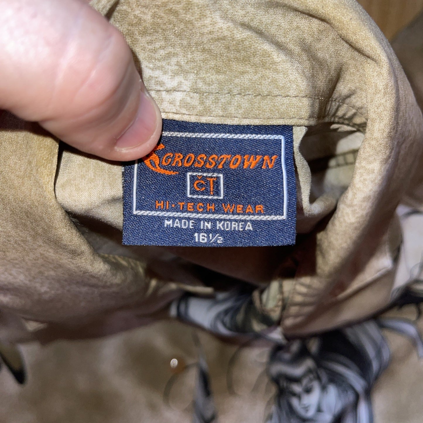 Vintage Crosstown Hitech Wear Button Up 16.5
