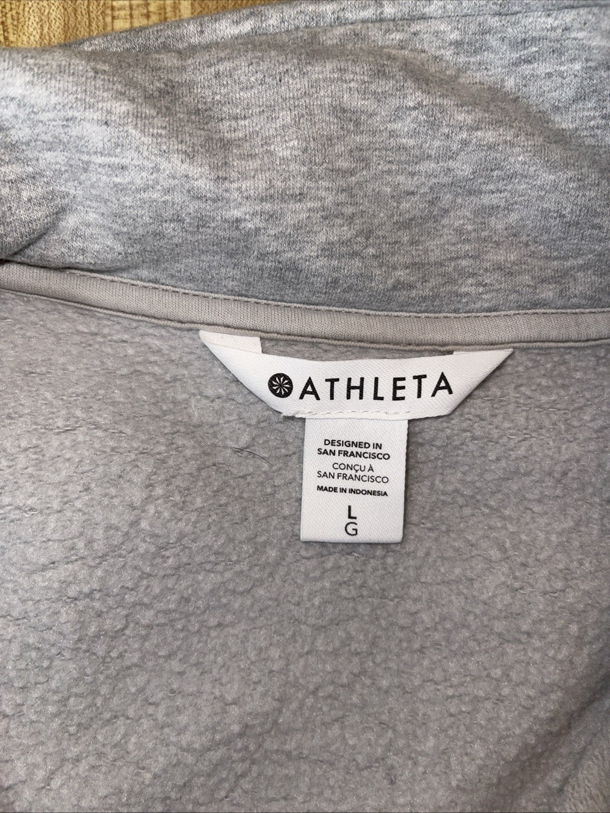 Athleta Quarter Zip Large