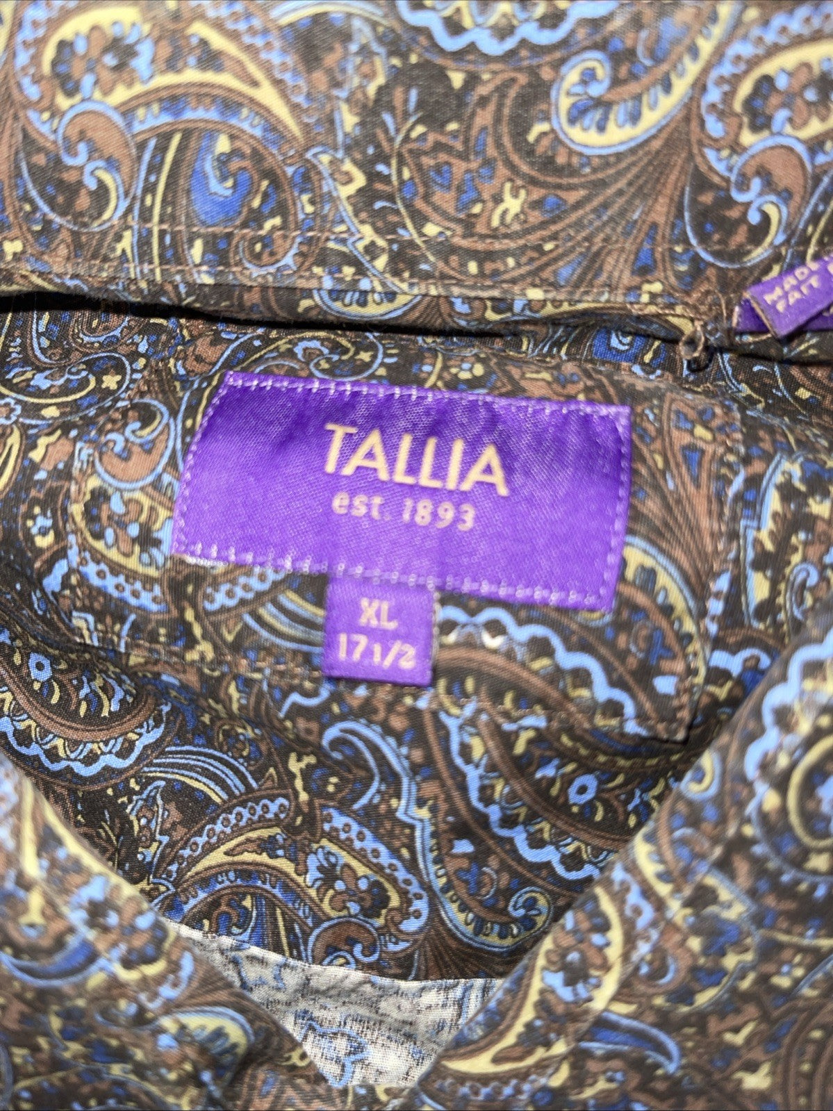 Tallia Button Up XL